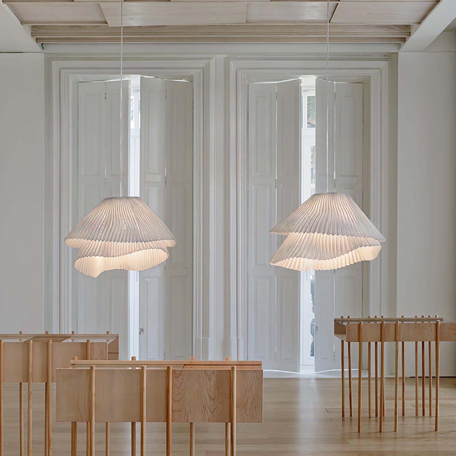 Viora Steel Vintage Pendant Lamp-Neutral Decor