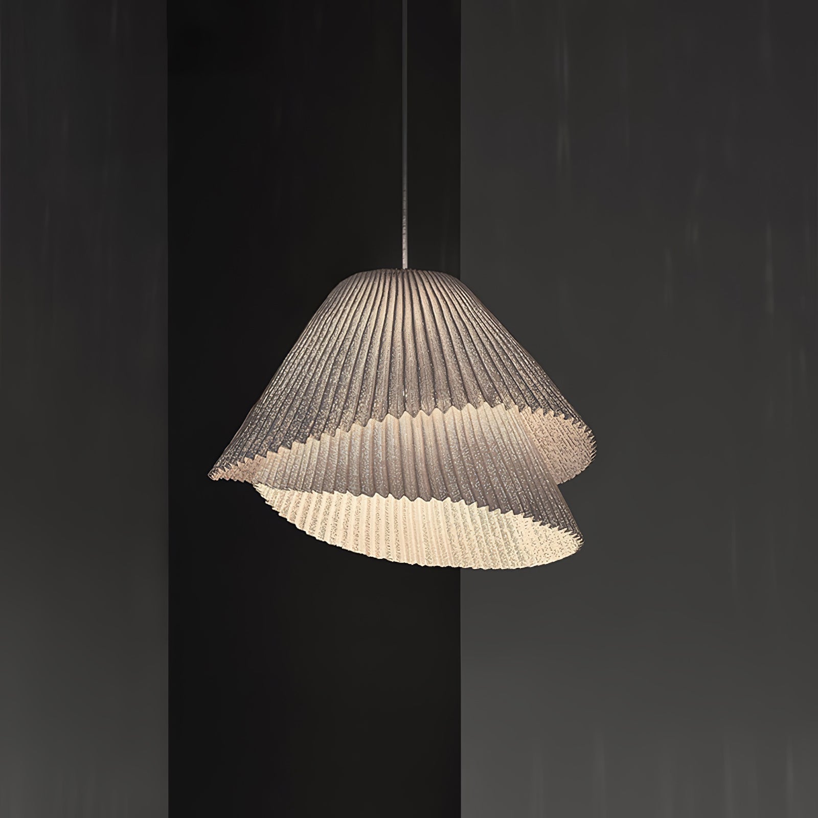 Viora Steel Vintage Pendant Lamp-Neutral Decor