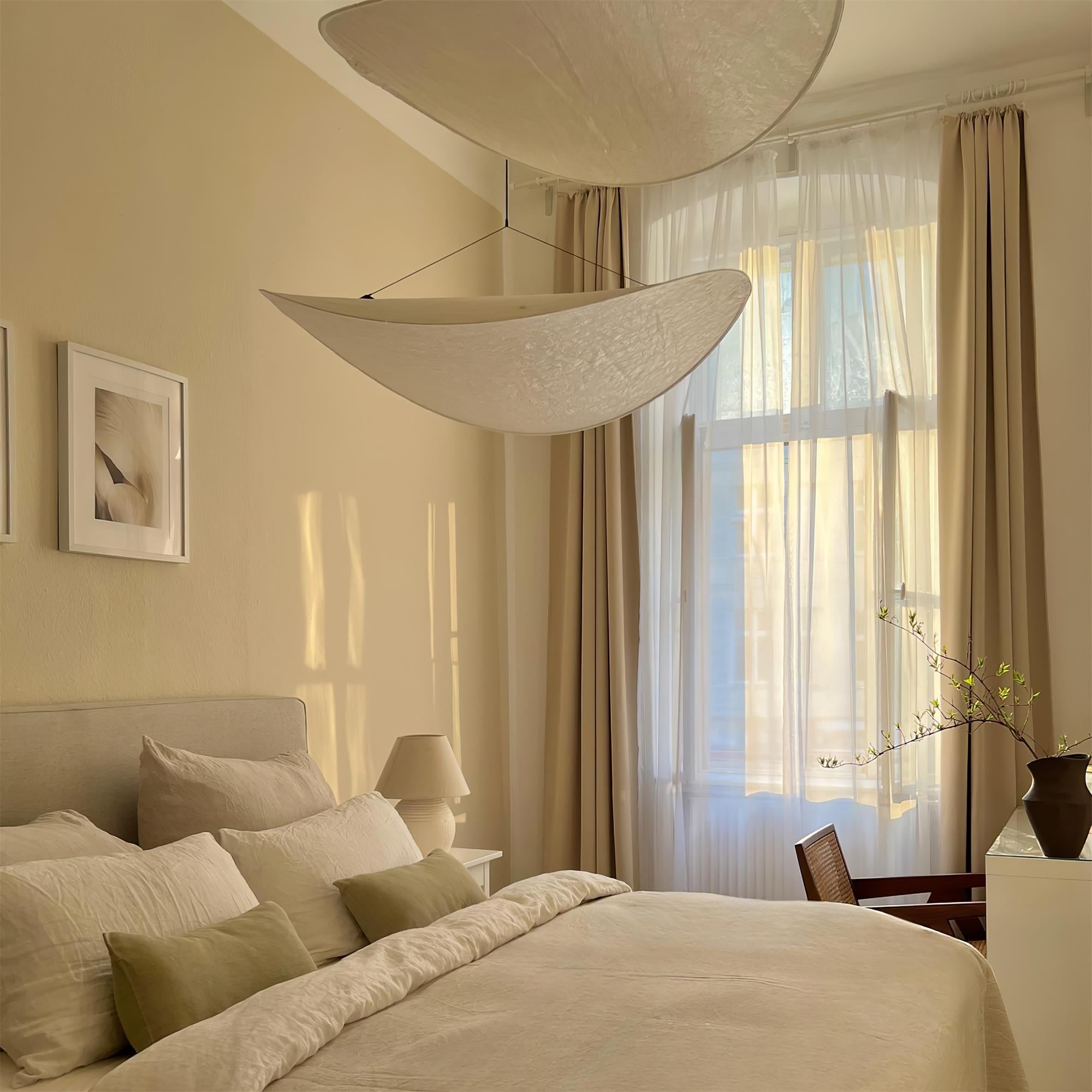 Twist Pendant Contemporary Swag Light-Neutral Decor
