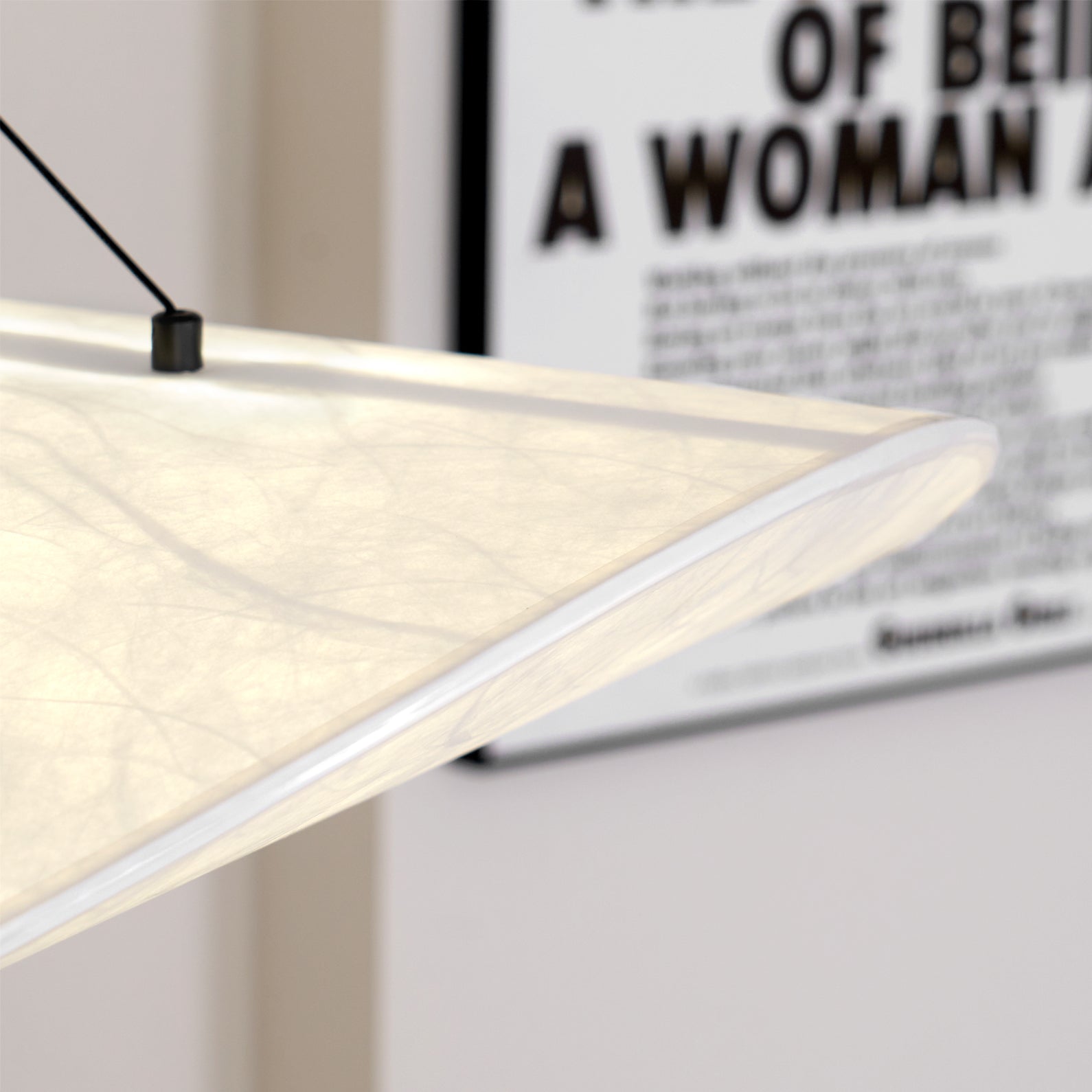 Twist Pendant Contemporary Swag Light-Neutral Decor
