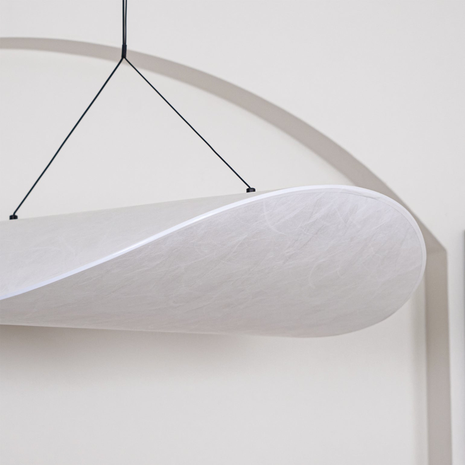 Twist Pendant Contemporary Swag Light-Neutral Decor