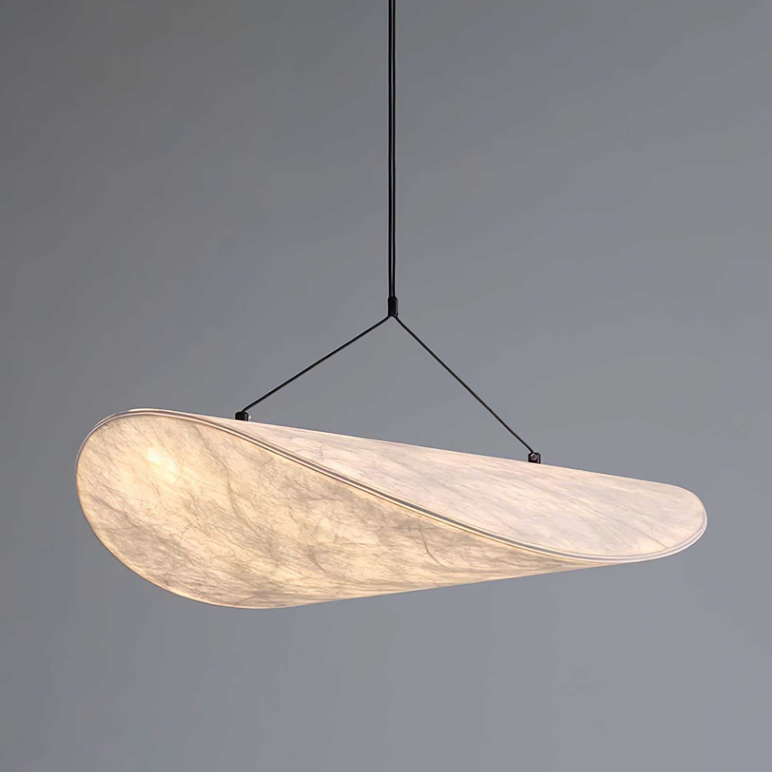 Twist Pendant Contemporary Swag Light-Neutral Decor