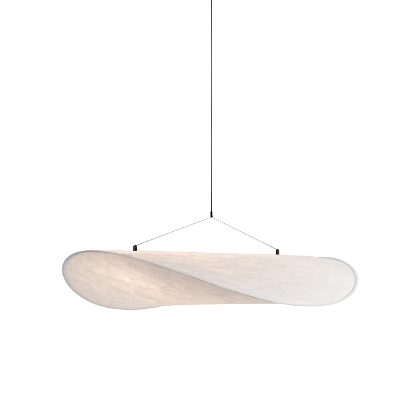 Twist Pendant Contemporary Swag Light-Neutral Decor