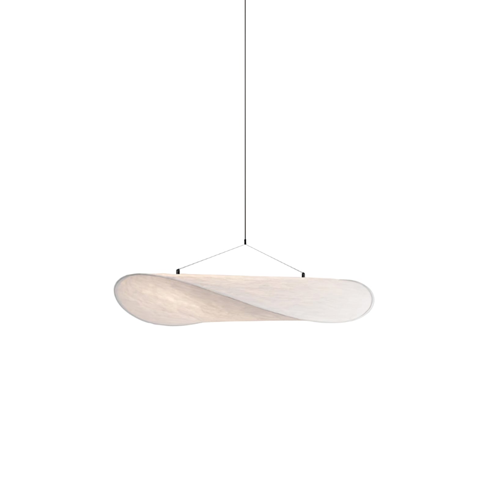 Twist Pendant Contemporary Swag Light-Neutral Decor