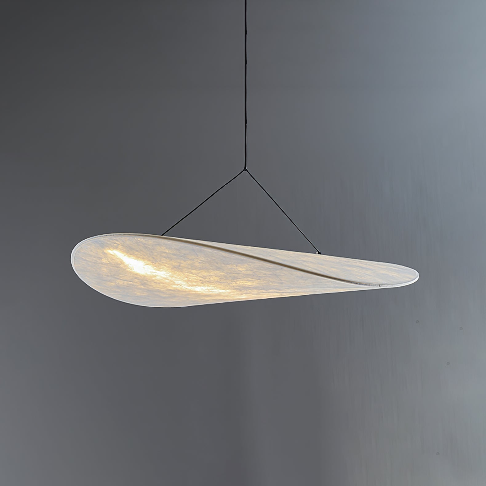 Twist Pendant Contemporary Swag Light-Neutral Decor