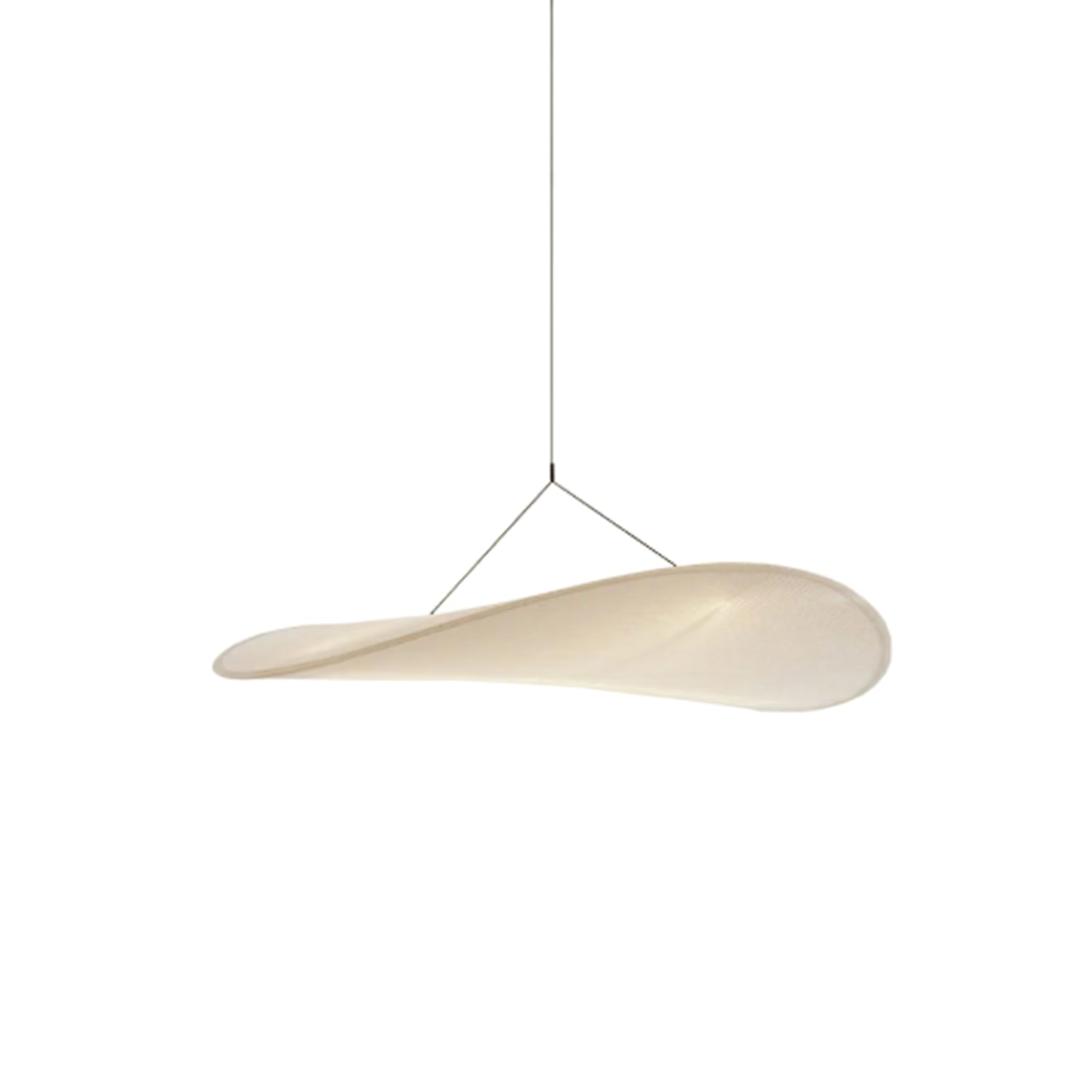 Twist Pendant Contemporary Swag Light-Neutral Decor