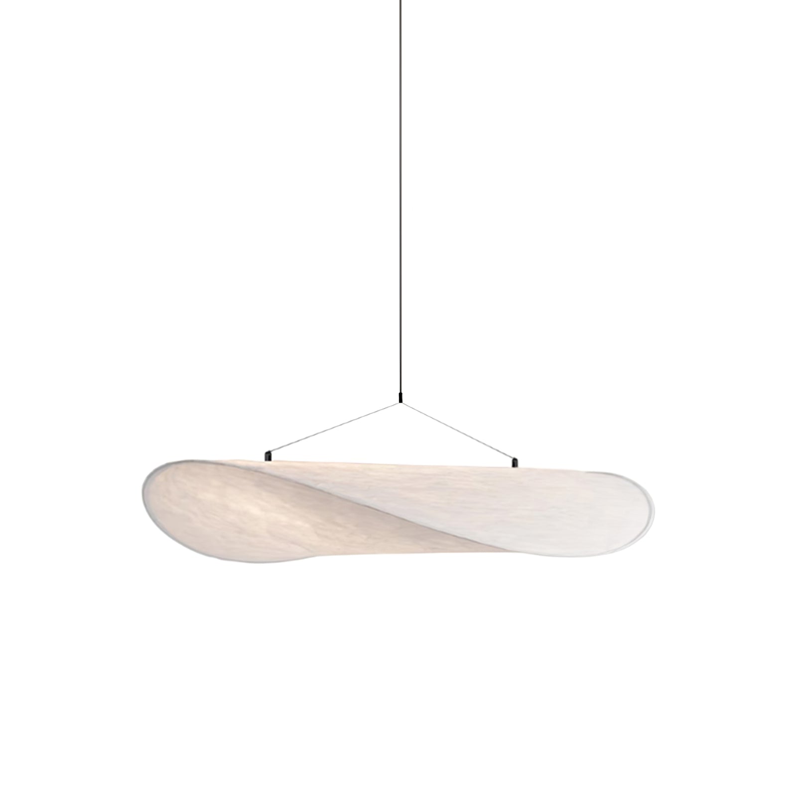 Twist Pendant Contemporary Swag Light-Neutral Decor