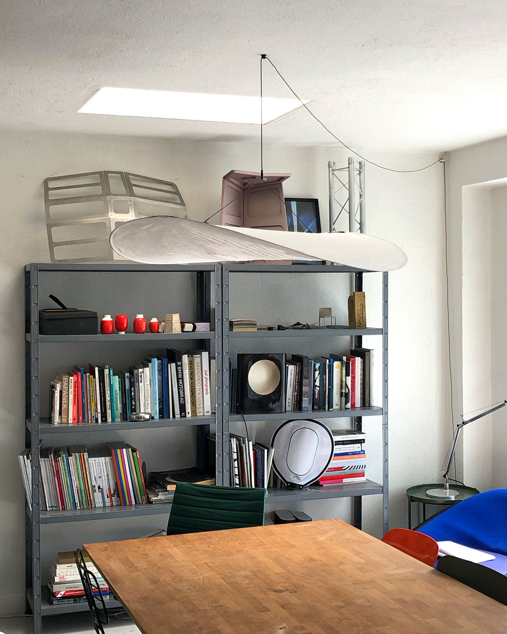 Vela Minimalist Silk Pendant Light-Neutral Decor