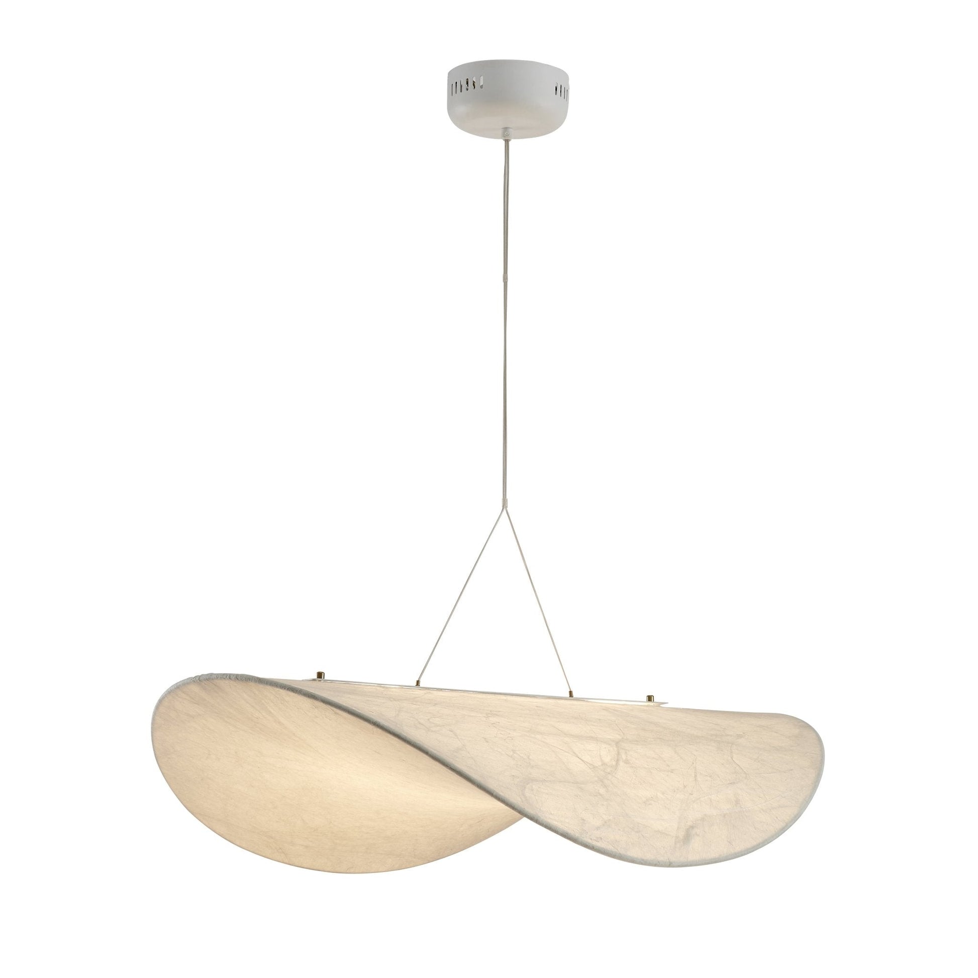 Marenis Elegance Nordic Silk Pendant Light-Neutral Decor