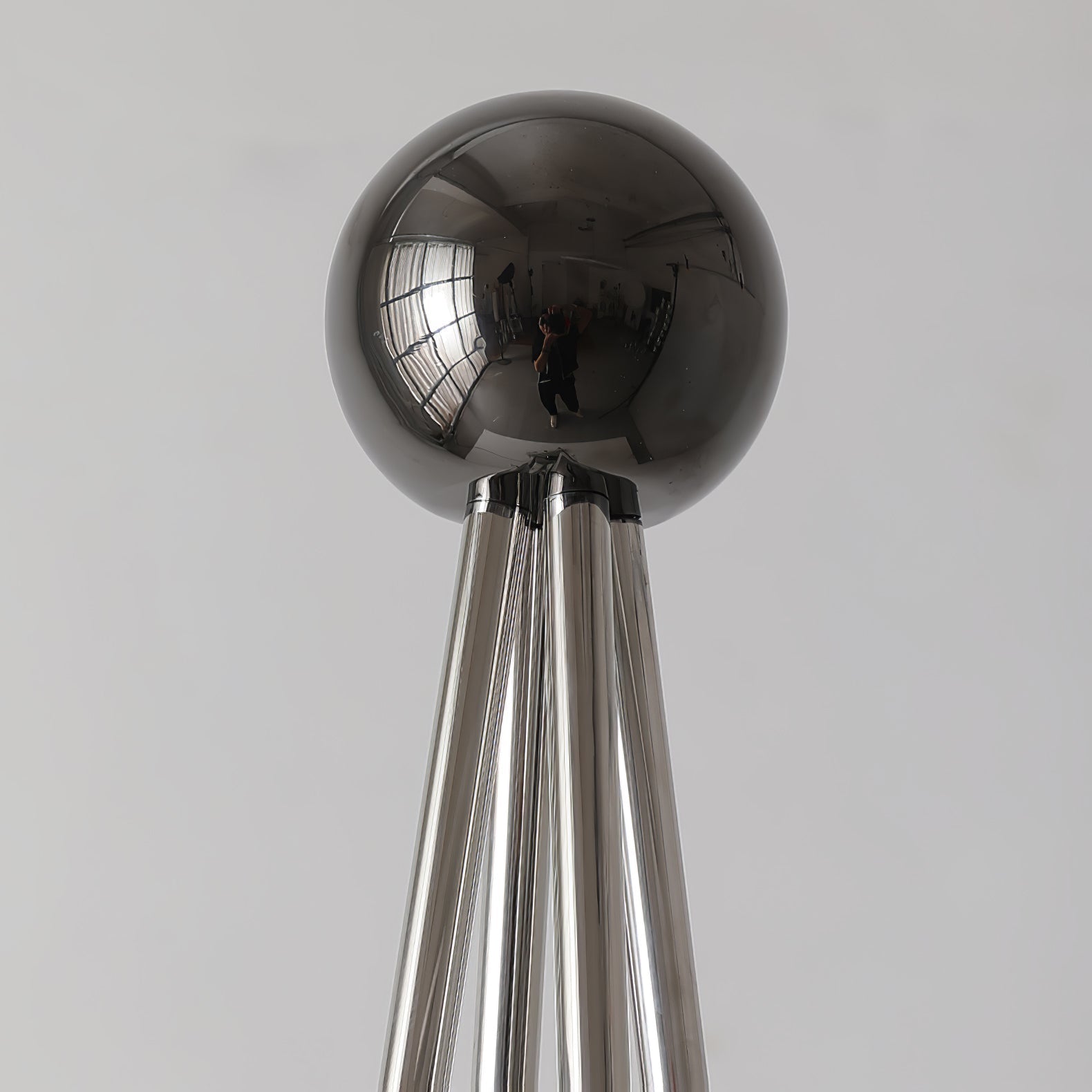 Tetra Industrial Acrylic Floor Lamp-Neutral Decor