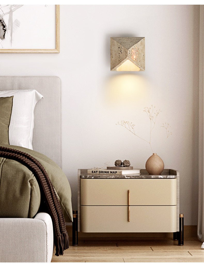 Terra Prism Wall Light-Neutral Decor