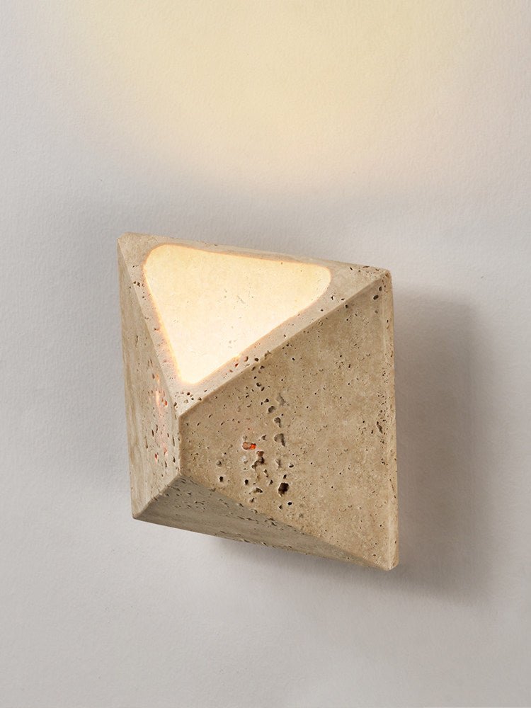 Terra Prism Wall Light-Neutral Decor