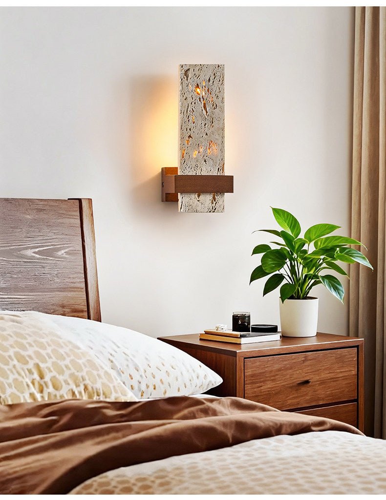 Terra Travertine Wall Light-Neutral Decor