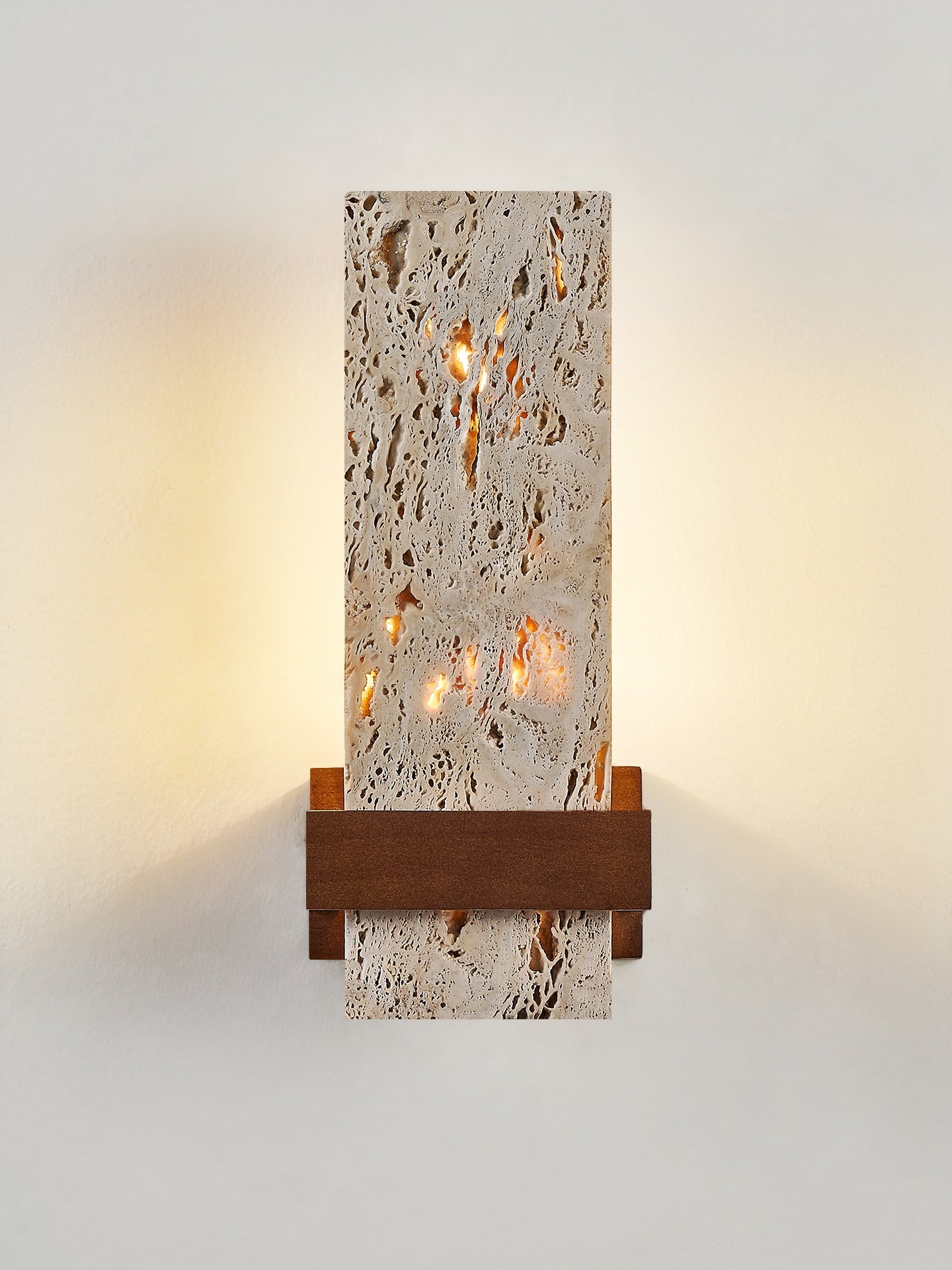 Terra Travertine Wall Light-Neutral Decor