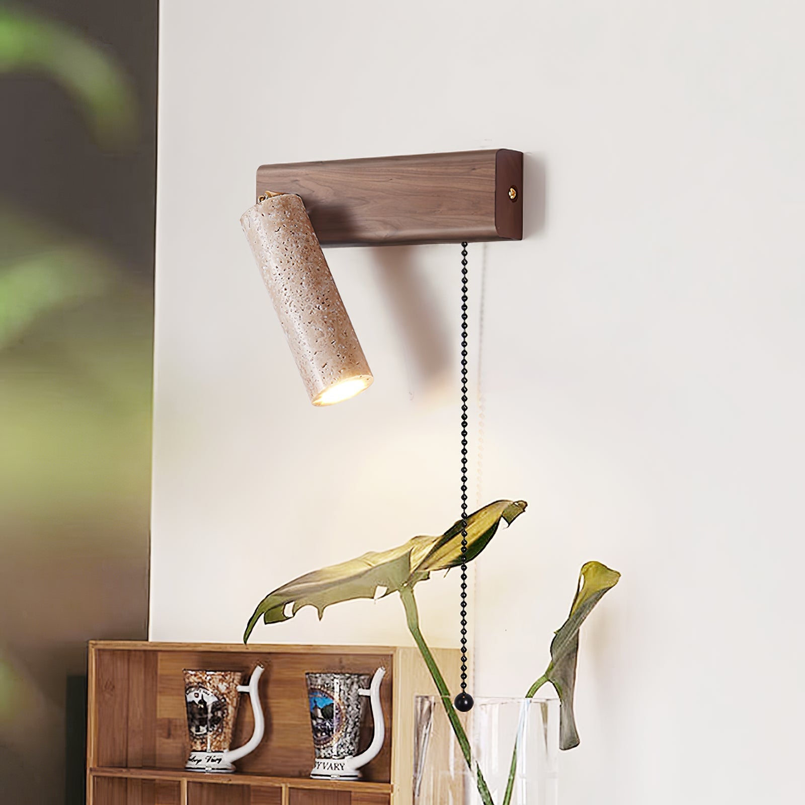 Othrix Beam Pull Wall Light-Neutral Decor