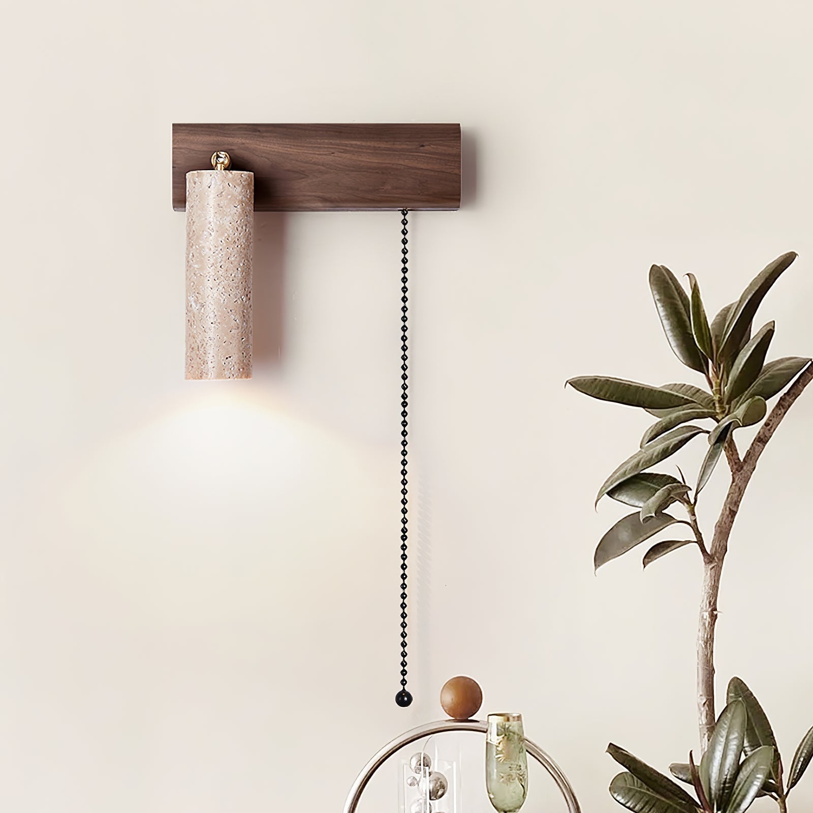 Othrix Beam Pull Wall Light-Neutral Decor