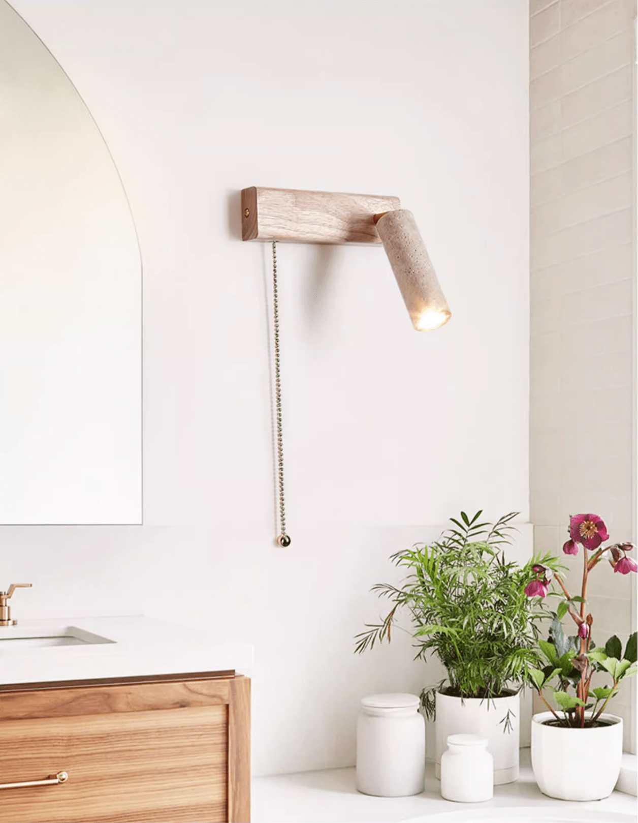 Othrix Beam Pull Wall Light-Neutral Decor