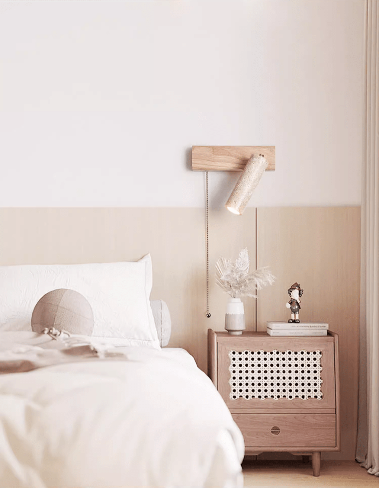 Othrix Beam Pull Wall Light-Neutral Decor