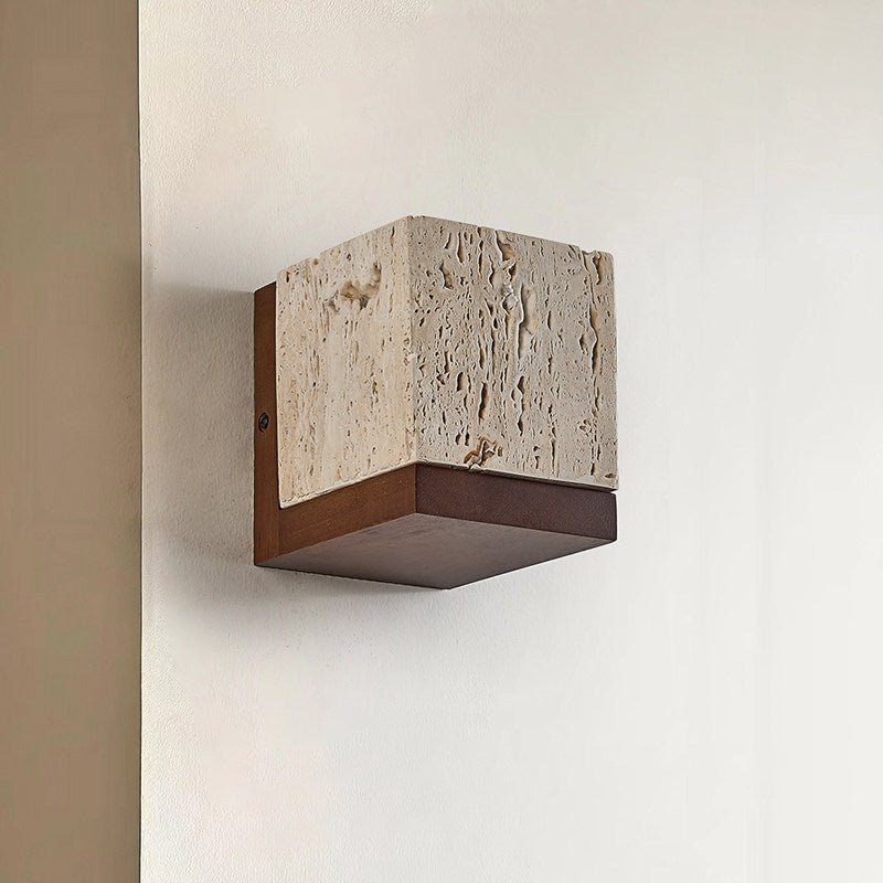 Terra Cube Wall Light-Neutral Decor