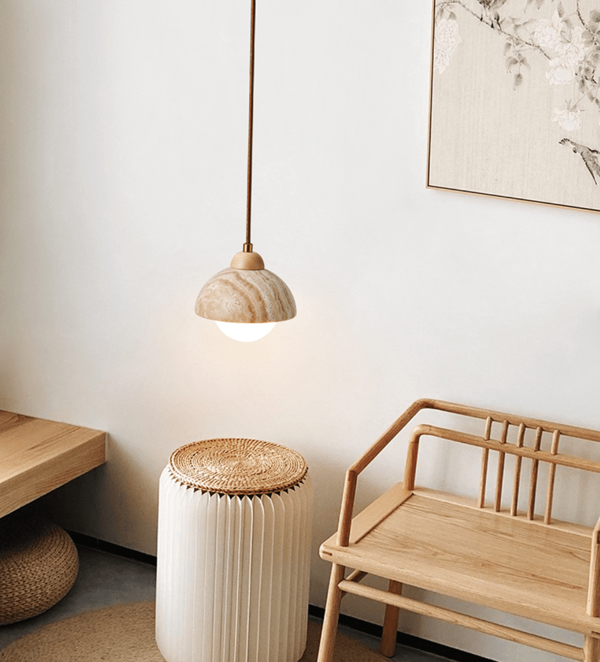 Thalrox Duo Pendant Lamp-Neutral Decor