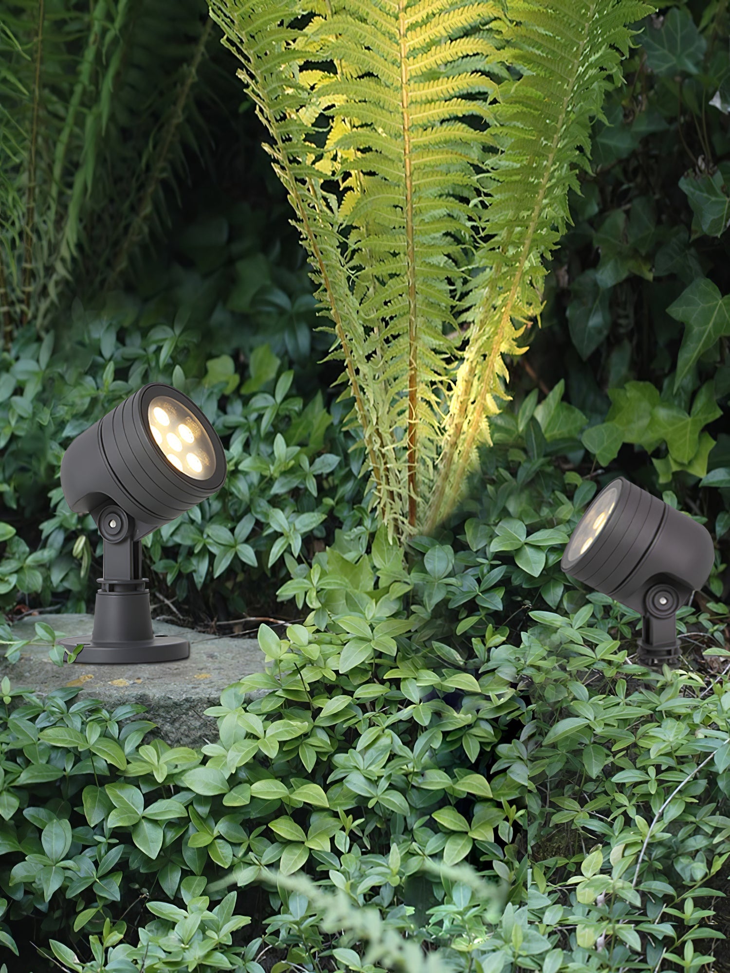 Fyld Focus Outdoor Spot Light-Neutral Decor