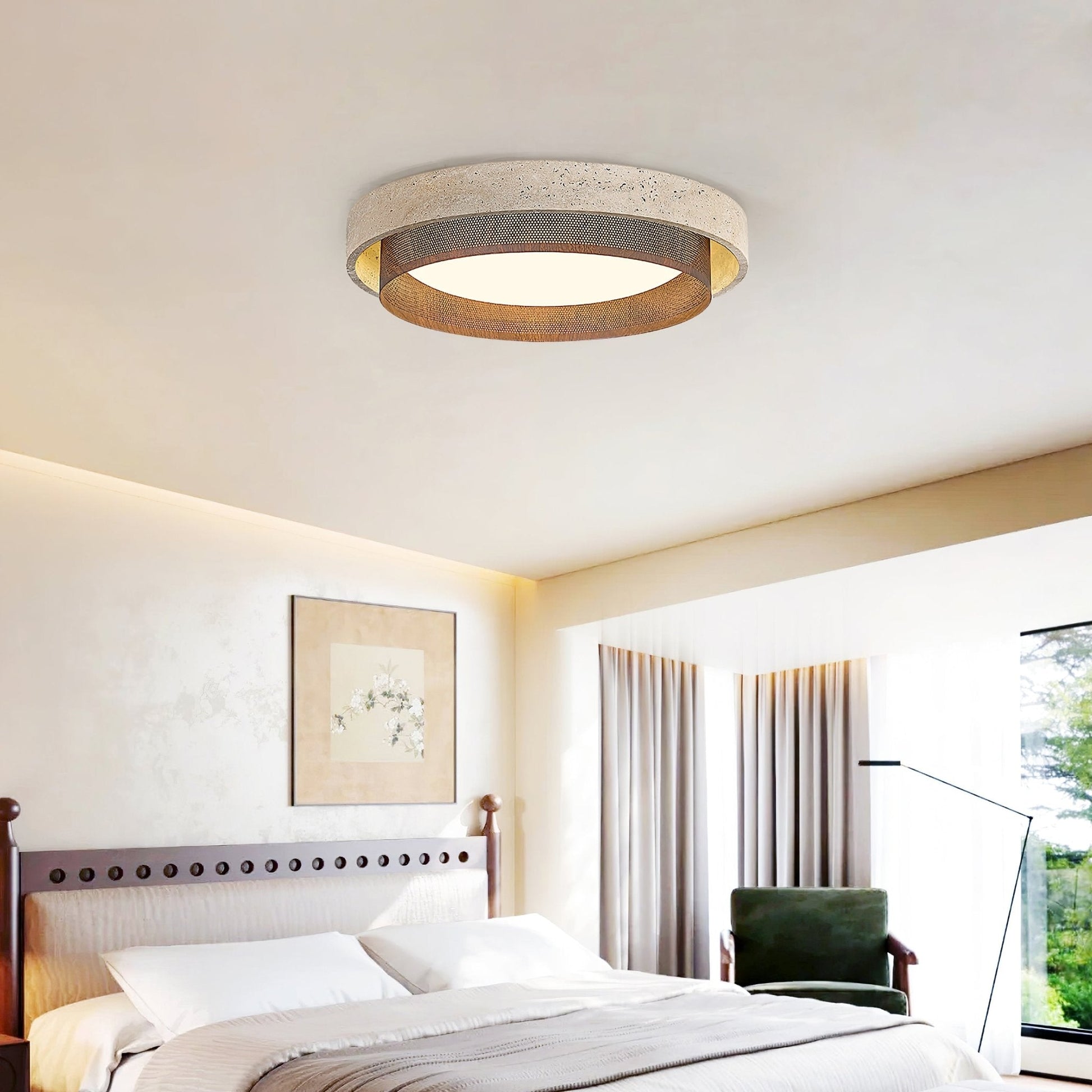 Mila Forge Ceiling Light-Neutral Decor