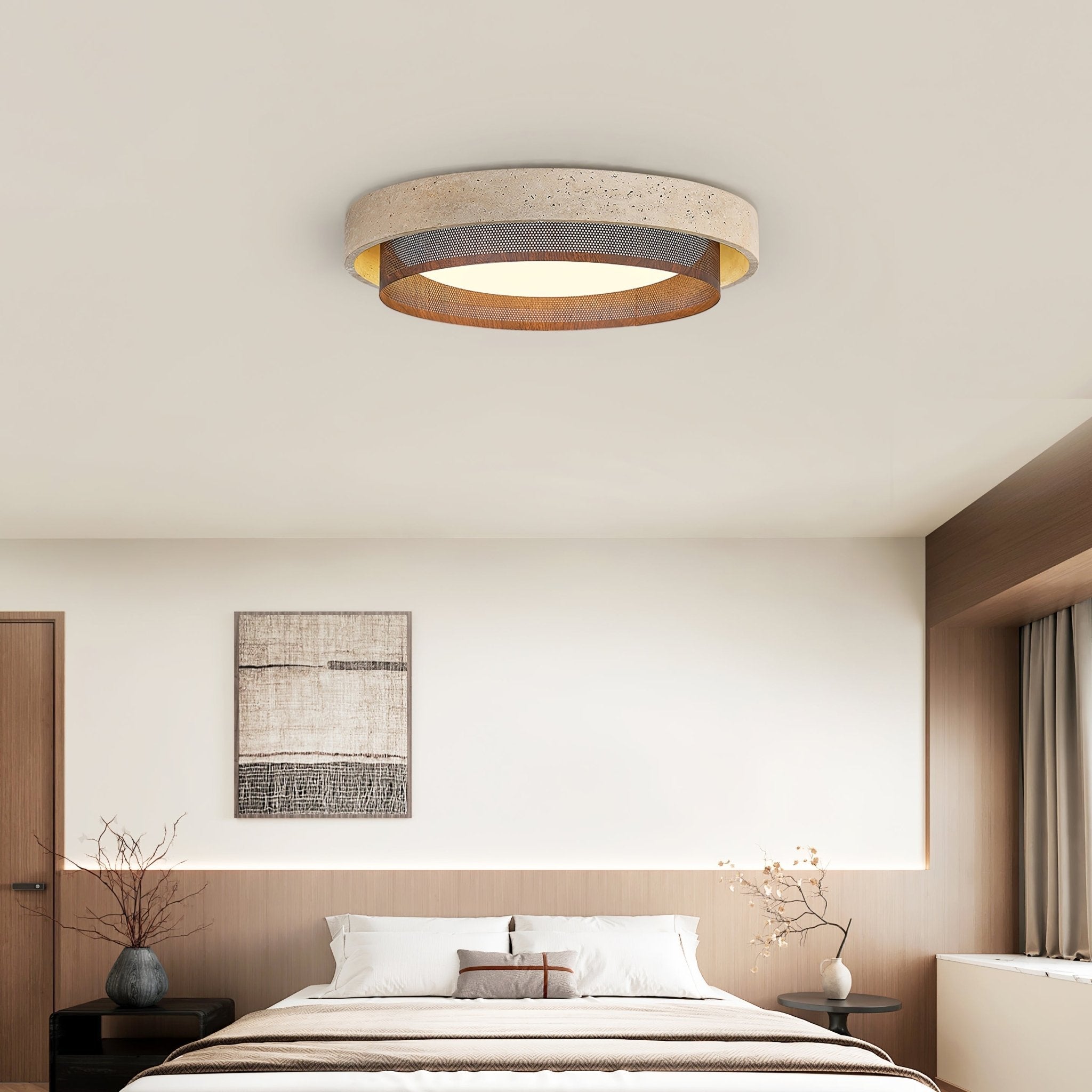 Mila Forge Ceiling Light-Neutral Decor