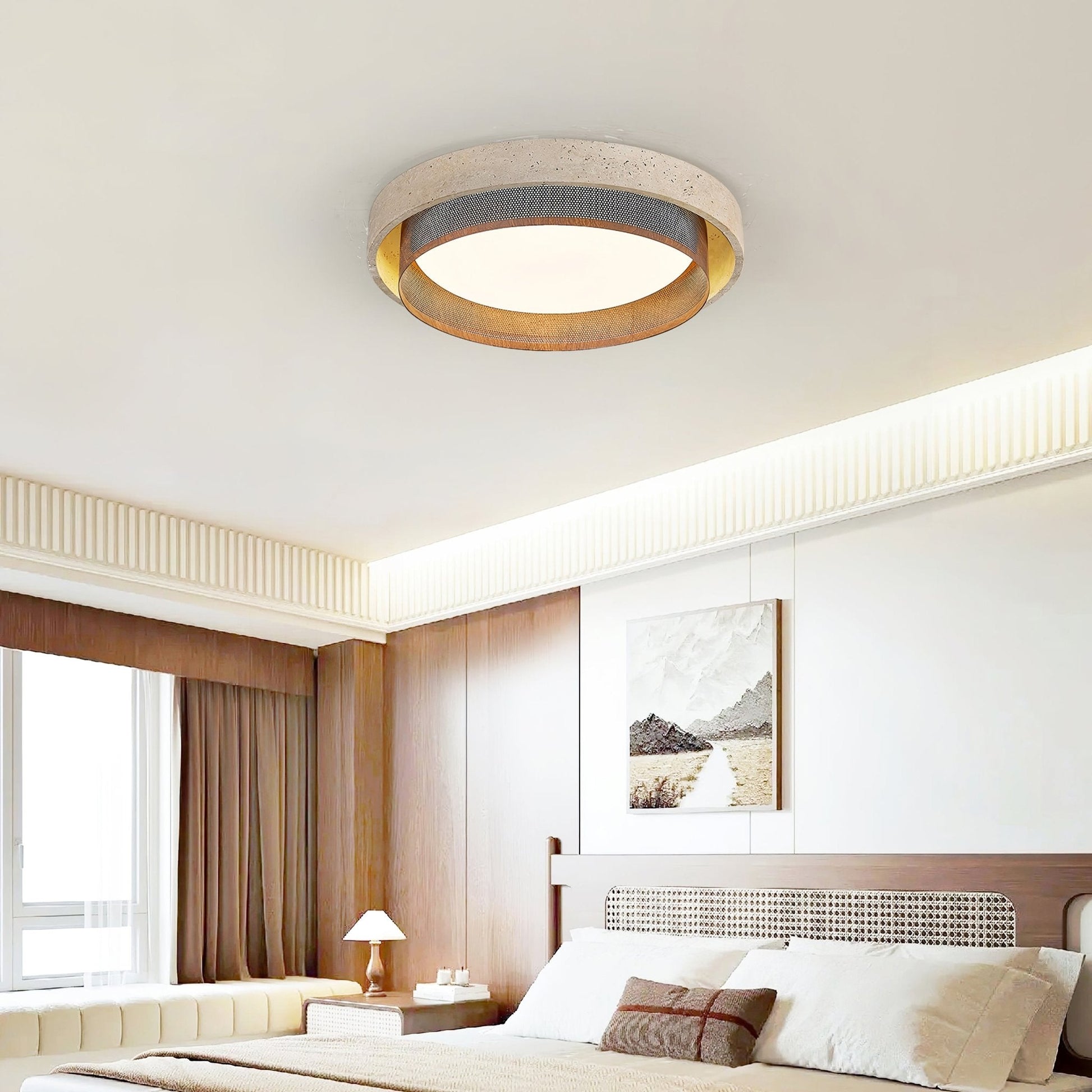 Mila Forge Ceiling Light-Neutral Decor