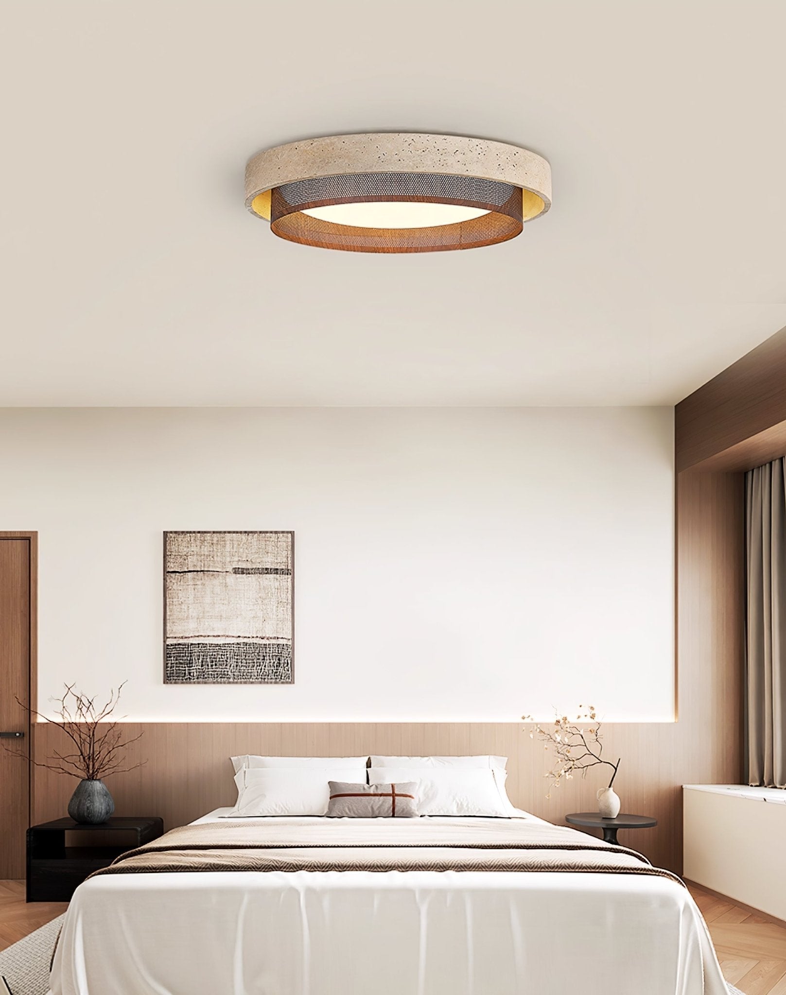 Mila Forge Ceiling Light-Neutral Decor