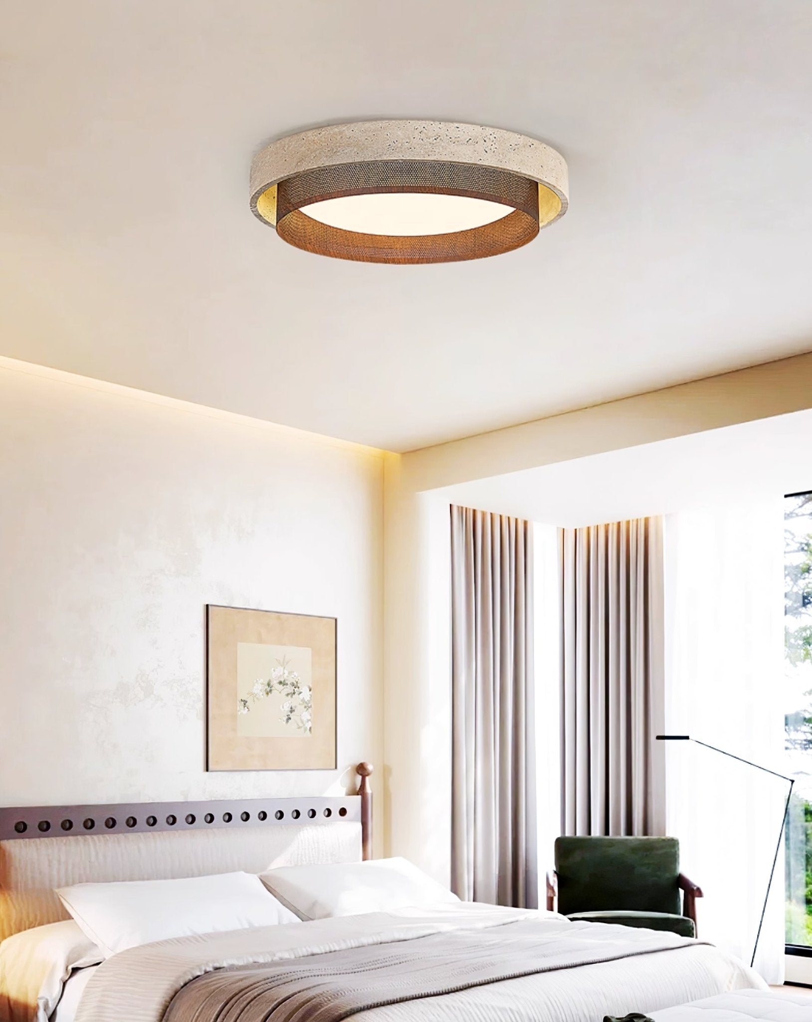 Mila Forge Ceiling Light-Neutral Decor