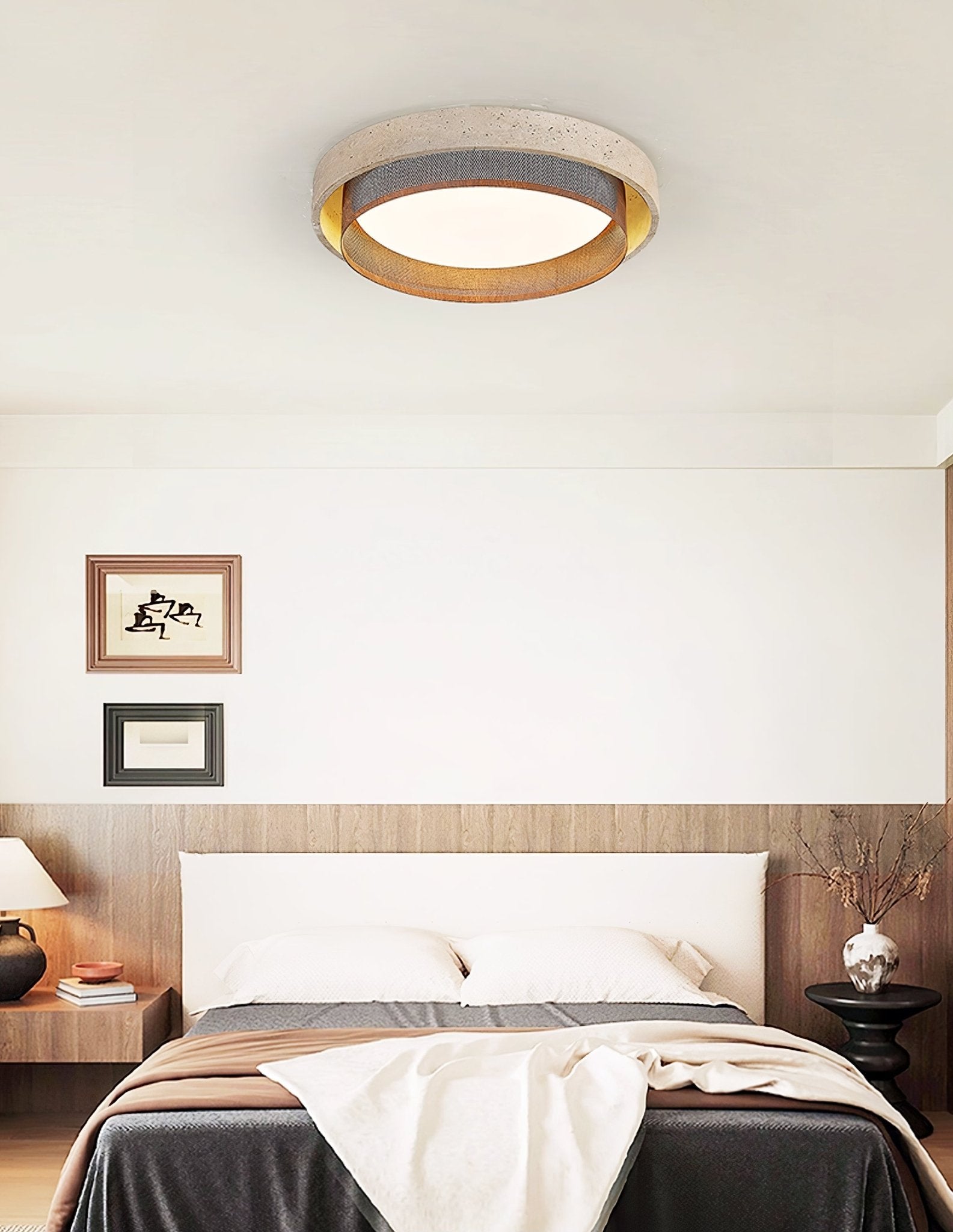 Mila Forge Ceiling Light-Neutral Decor