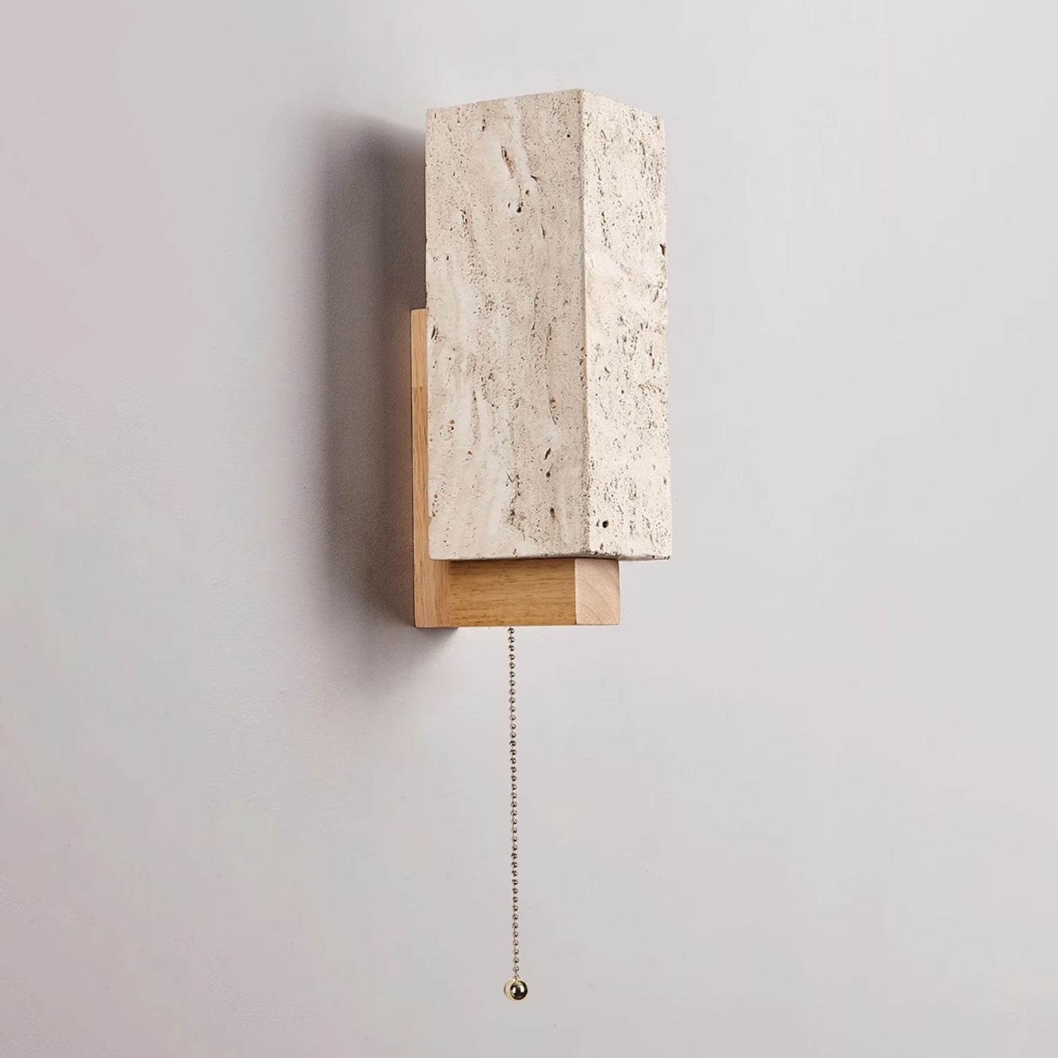 Elsoran Travertine Block Wall Light-Neutral Decor
