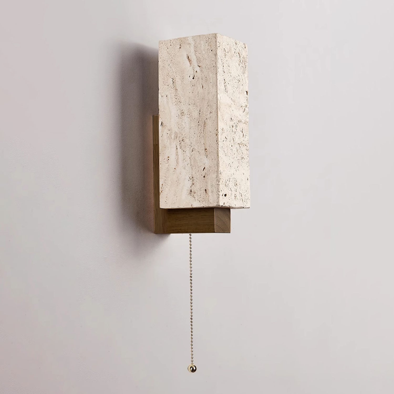 Elsoran Travertine Block Wall Light-Neutral Decor