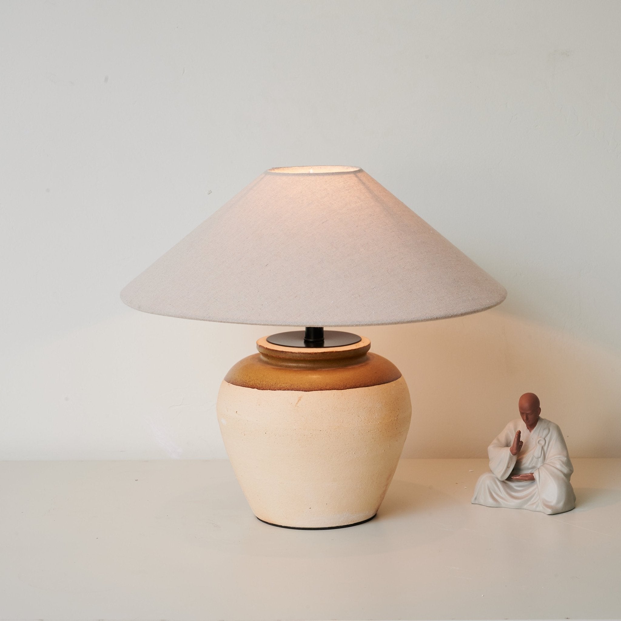 Eric Modern Ceramics Table Lamp-Neutral Decor