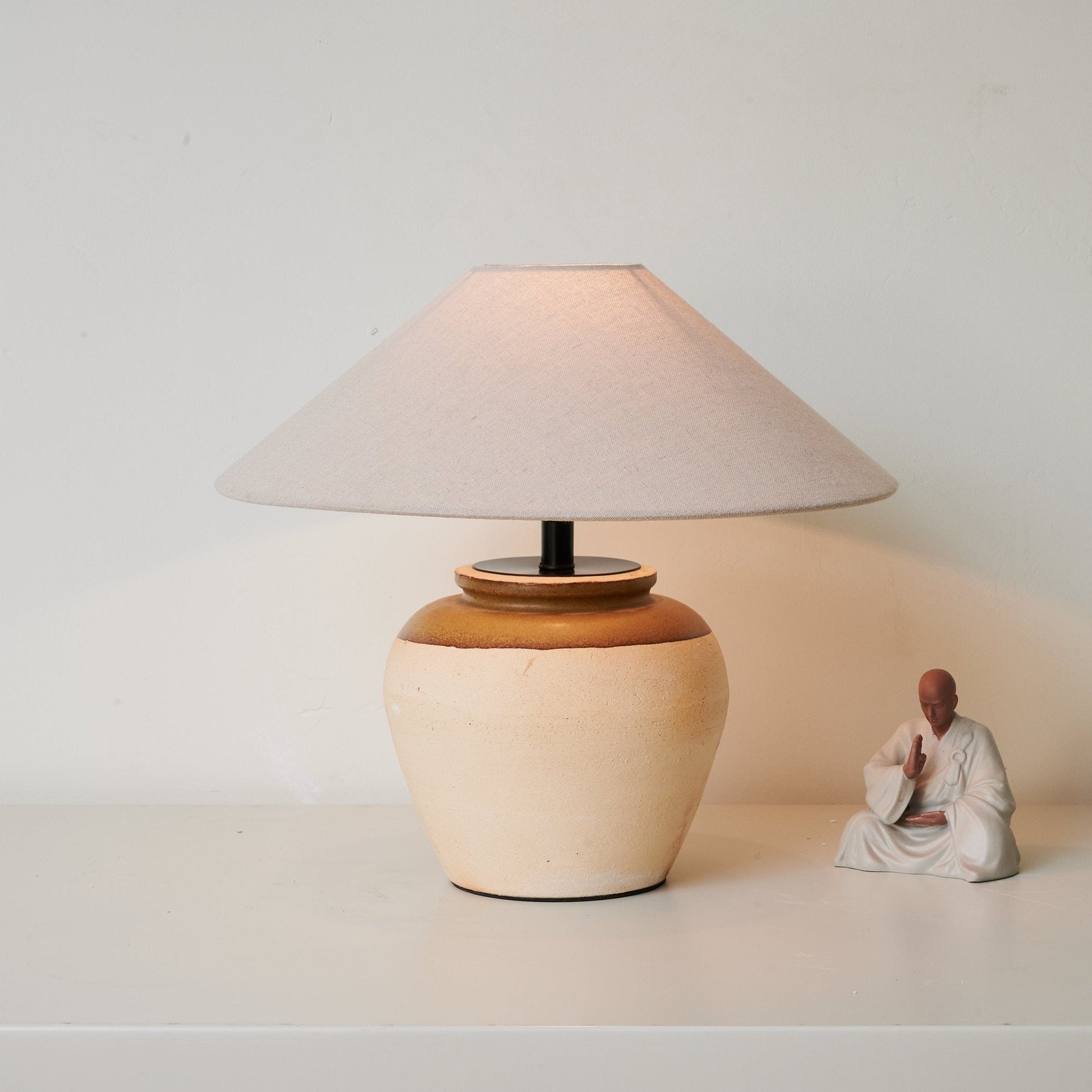 Eric Modern Ceramics Table Lamp-Neutral Decor