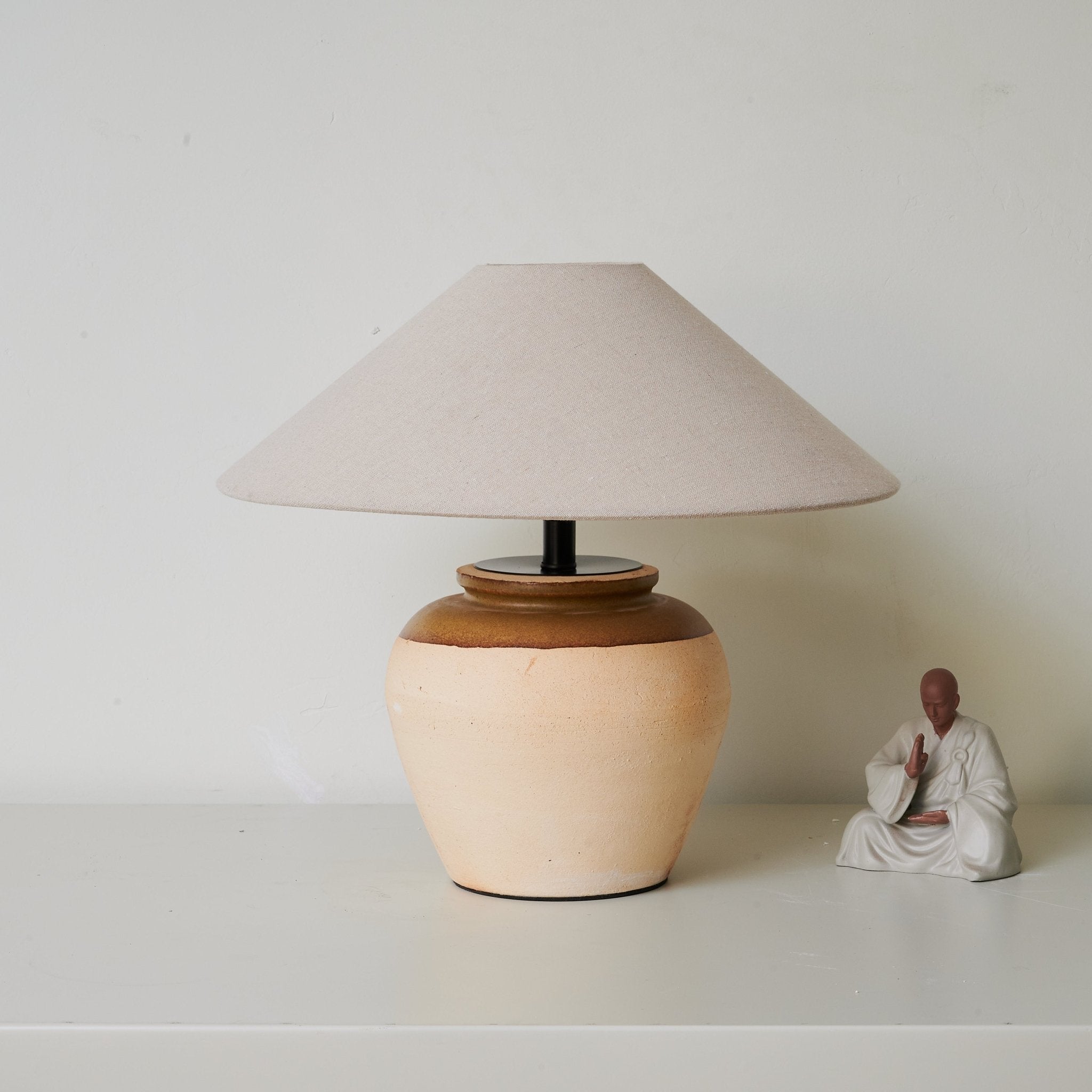 Eric Modern Ceramics Table Lamp-Neutral Decor