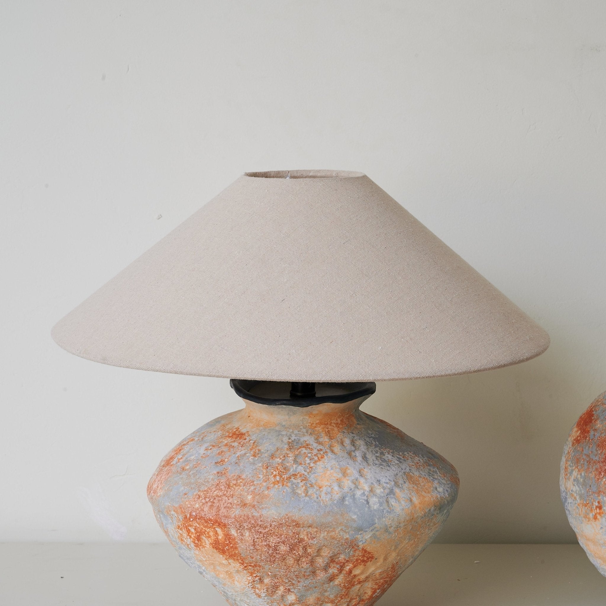 Connor Modern Ceramics Table Lamp-Neutral Decor
