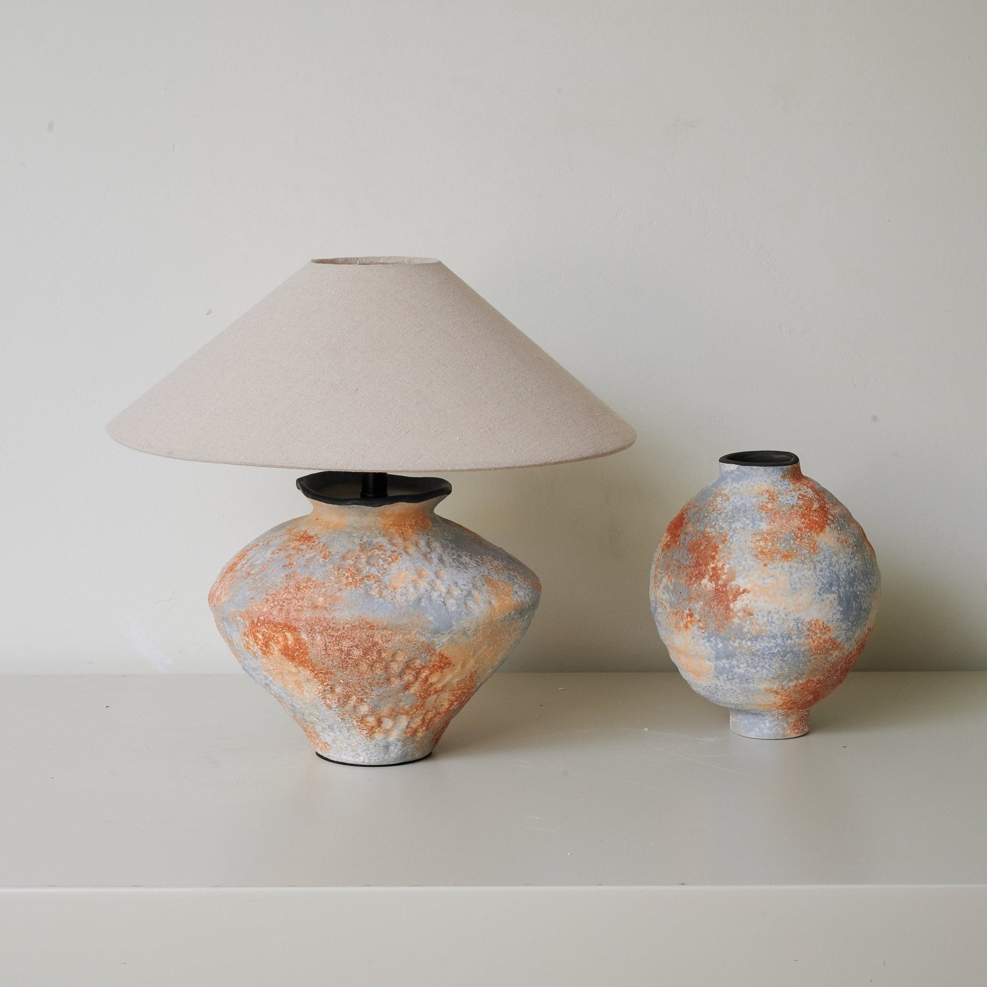 Connor Modern Ceramics Table Lamp-Neutral Decor