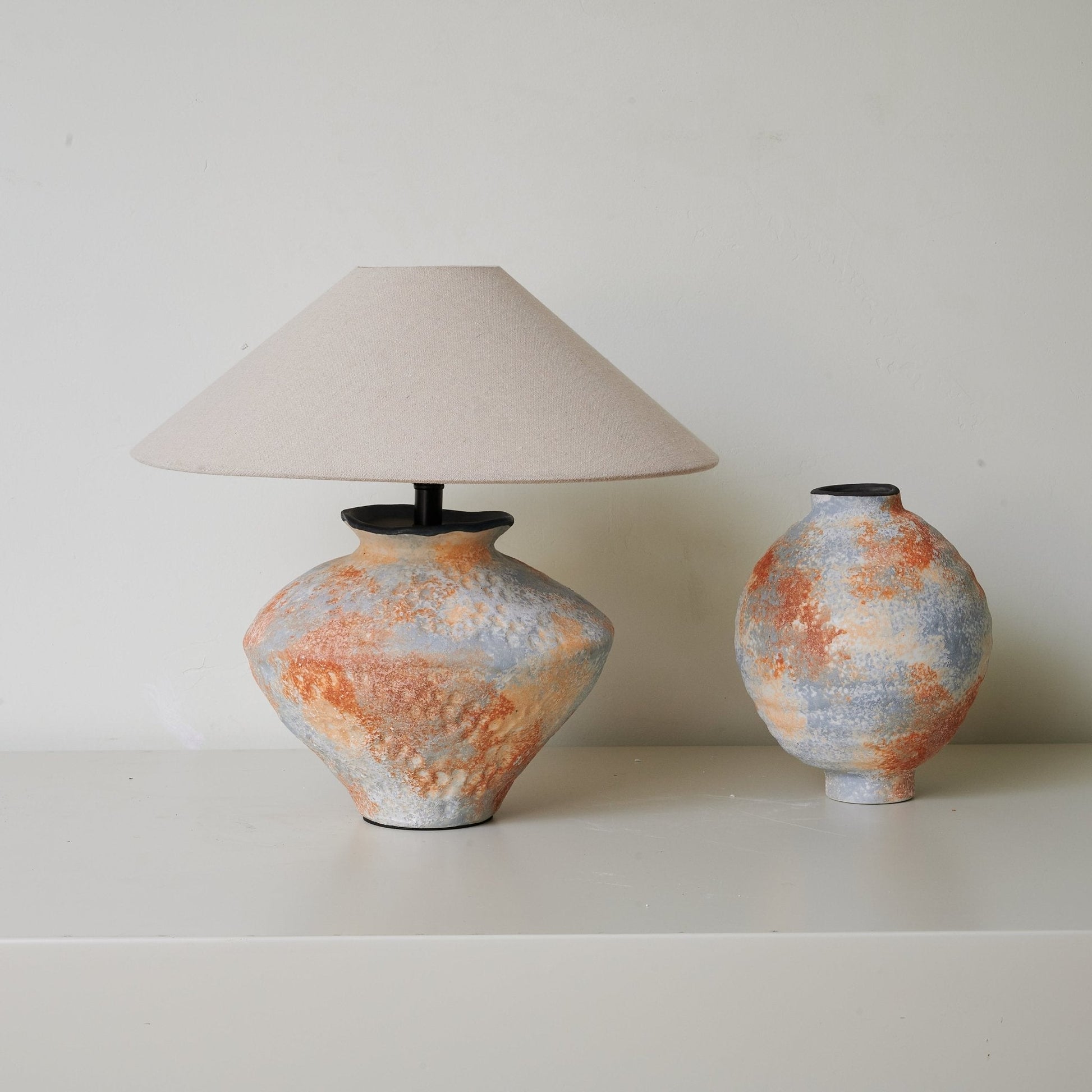 Connor Modern Ceramics Table Lamp-Neutral Decor