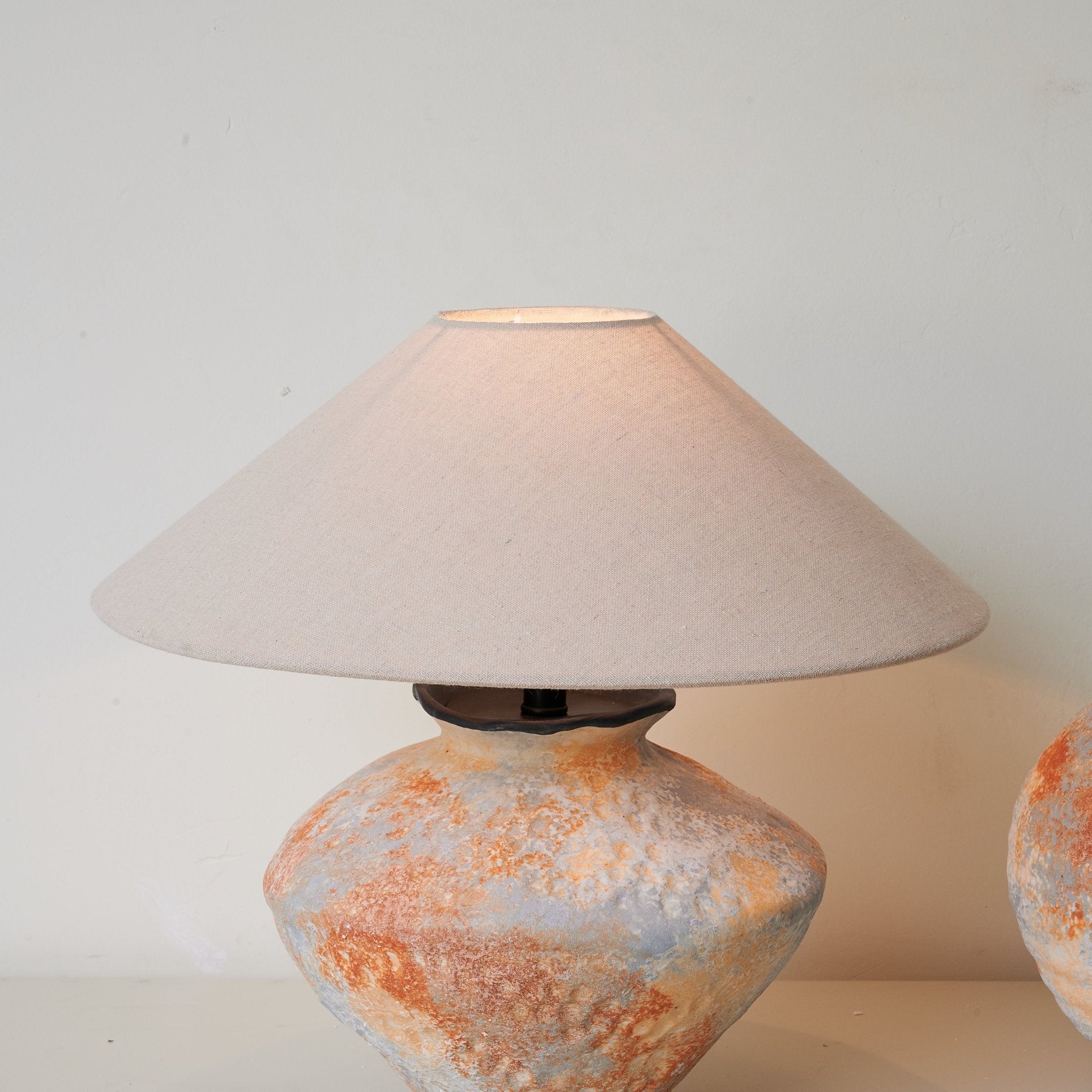 Connor Modern Ceramics Table Lamp-Neutral Decor