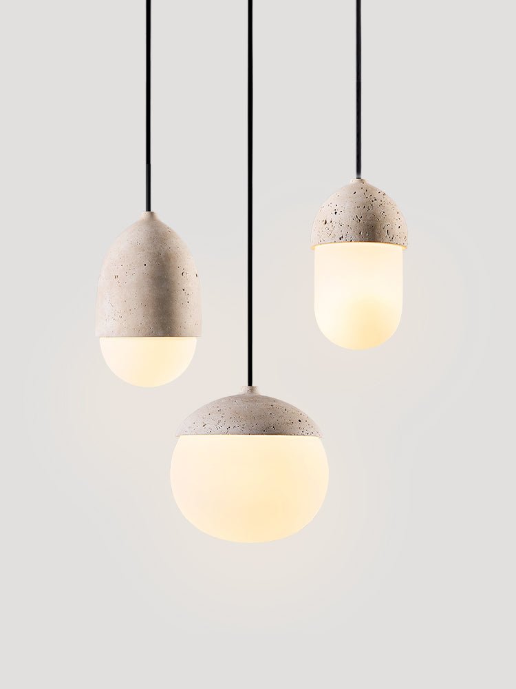 Terra Orb Cluster Pendant Lamp-Neutral Decor