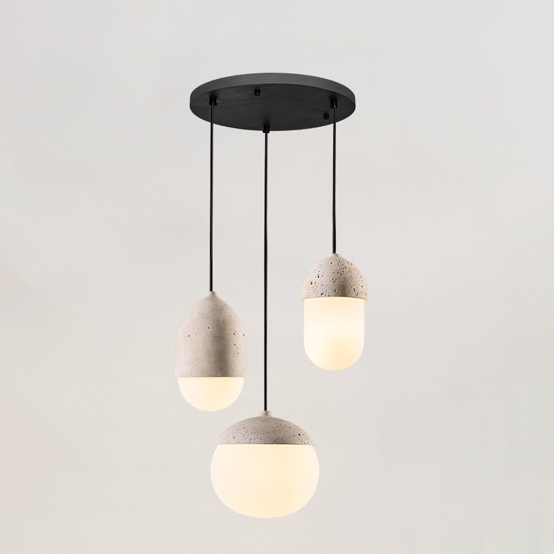 Terra Orb Cluster Pendant Lamp-Neutral Decor