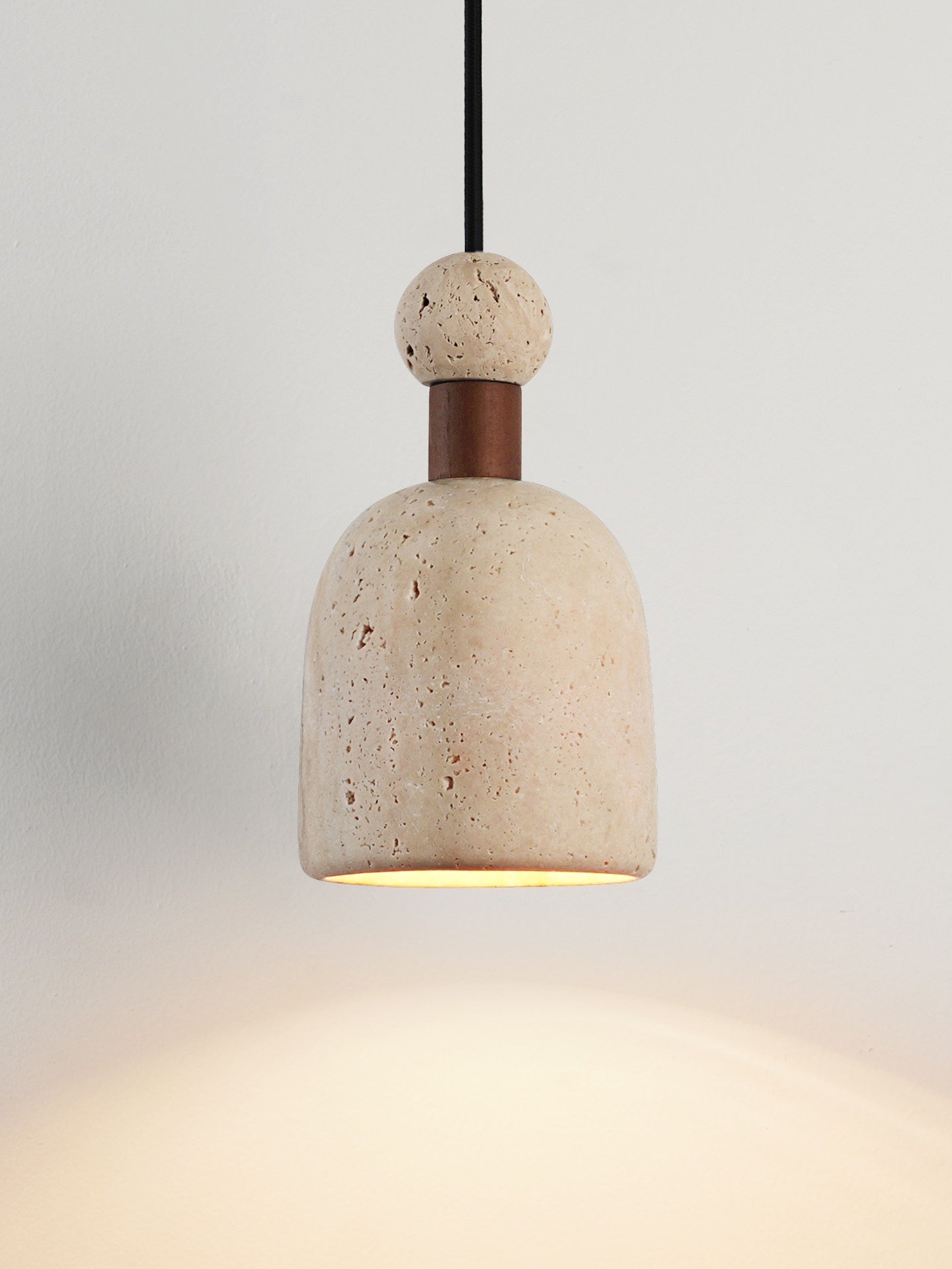 Terra Orb Pendant Light-Neutral Decor