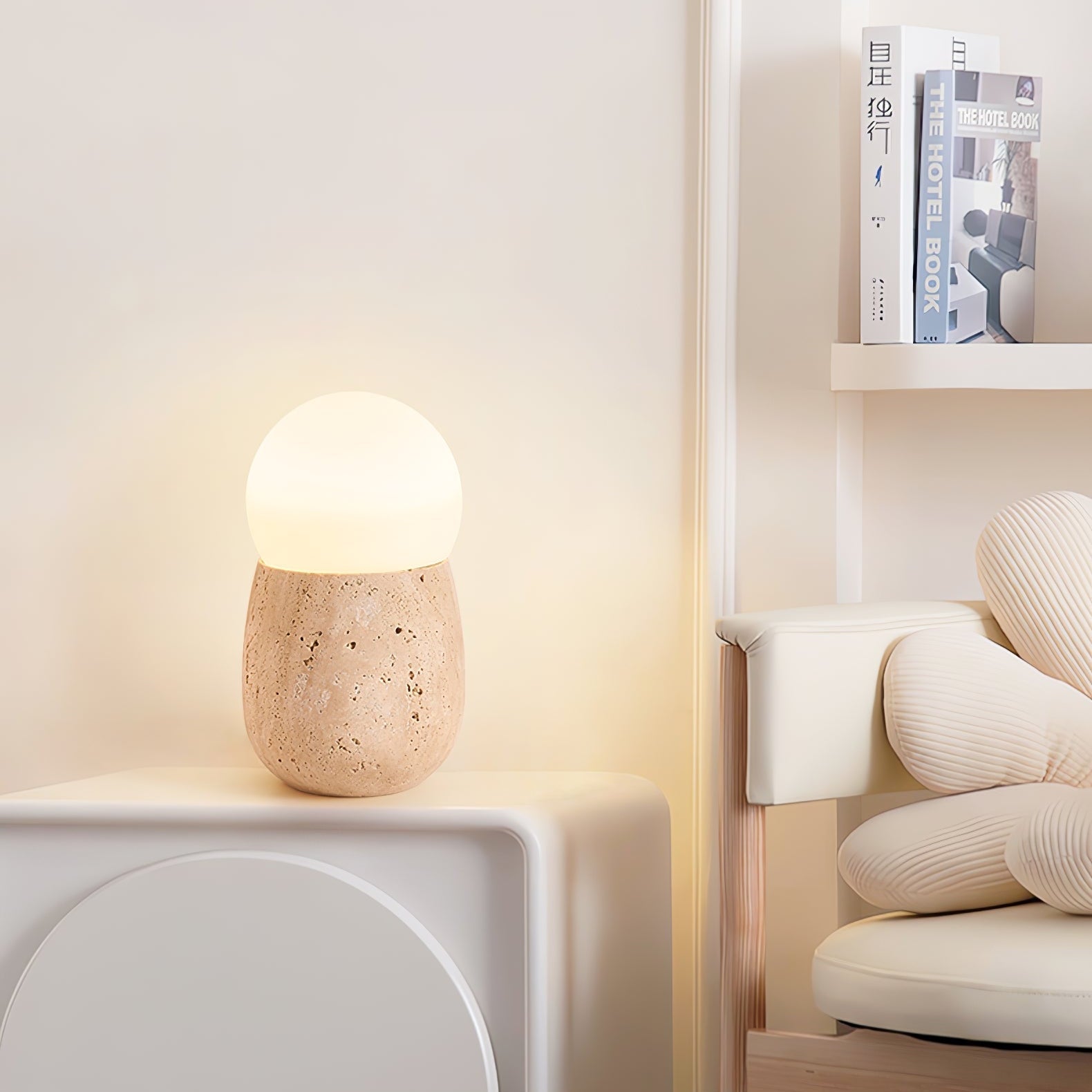 Crestin Orb Table Lamp-Neutral Decor