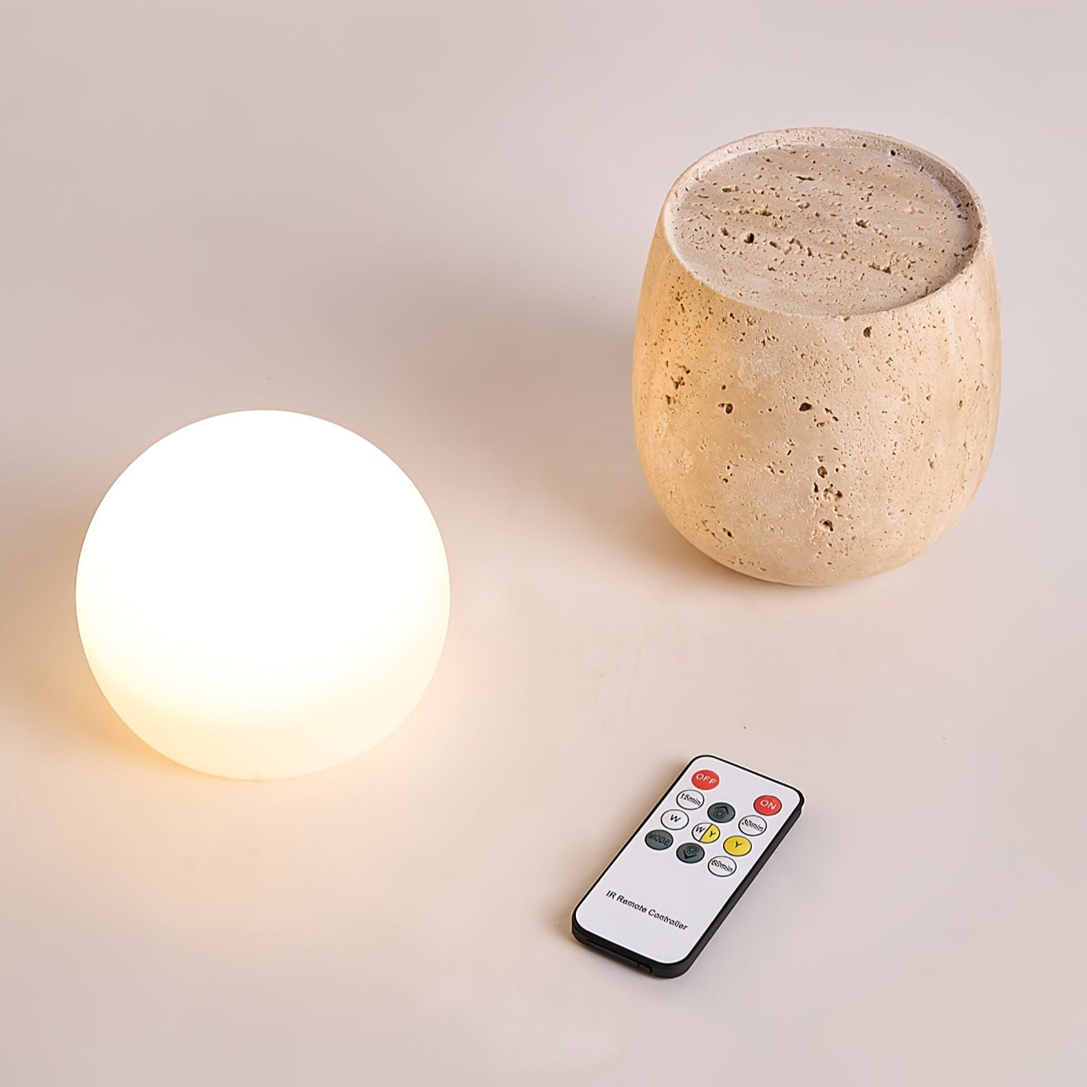 Crestin Orb Table Lamp-Neutral Decor