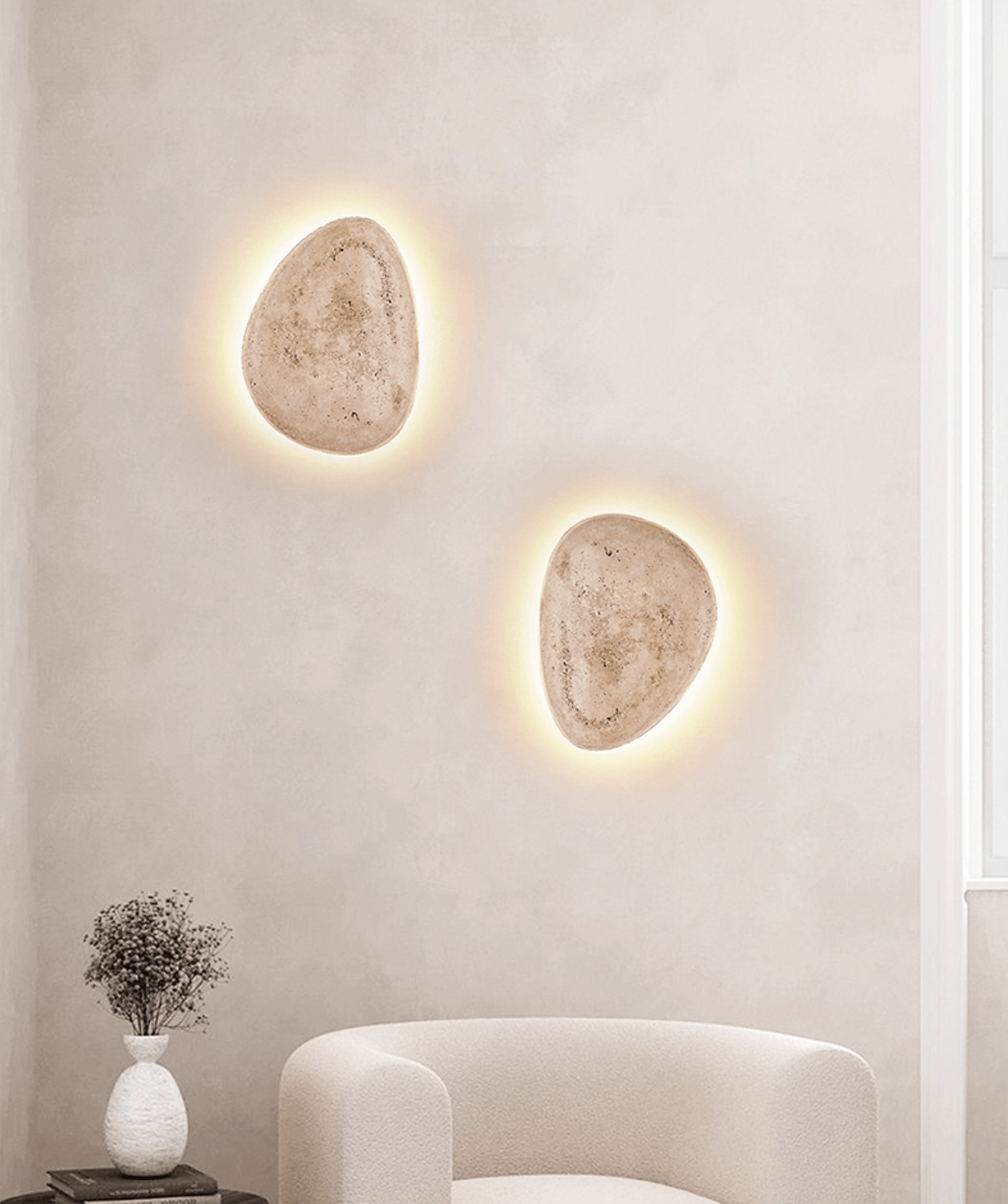 Xald Ovo Wall Light-Neutral Decor