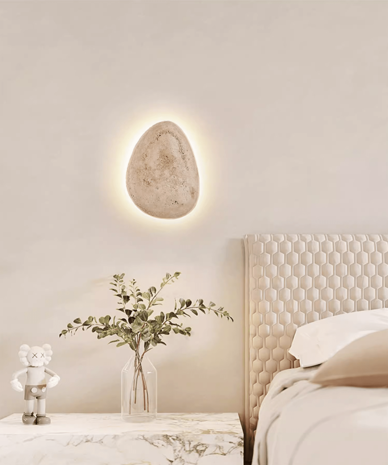 Xald Ovo Wall Light-Neutral Decor