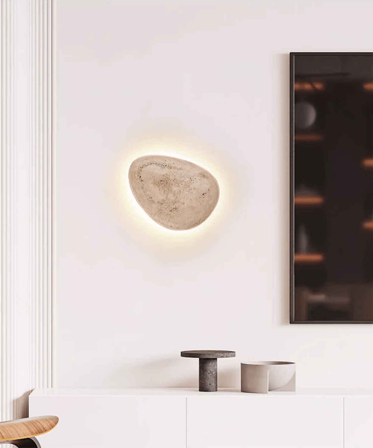 Xald Ovo Wall Light-Neutral Decor
