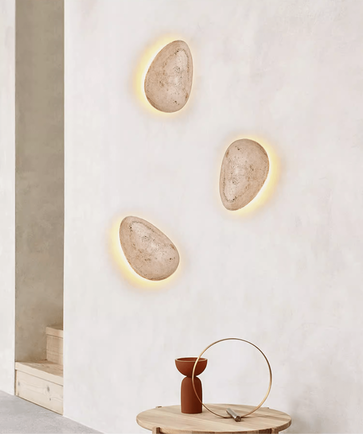 Xald Ovo Wall Light-Neutral Decor