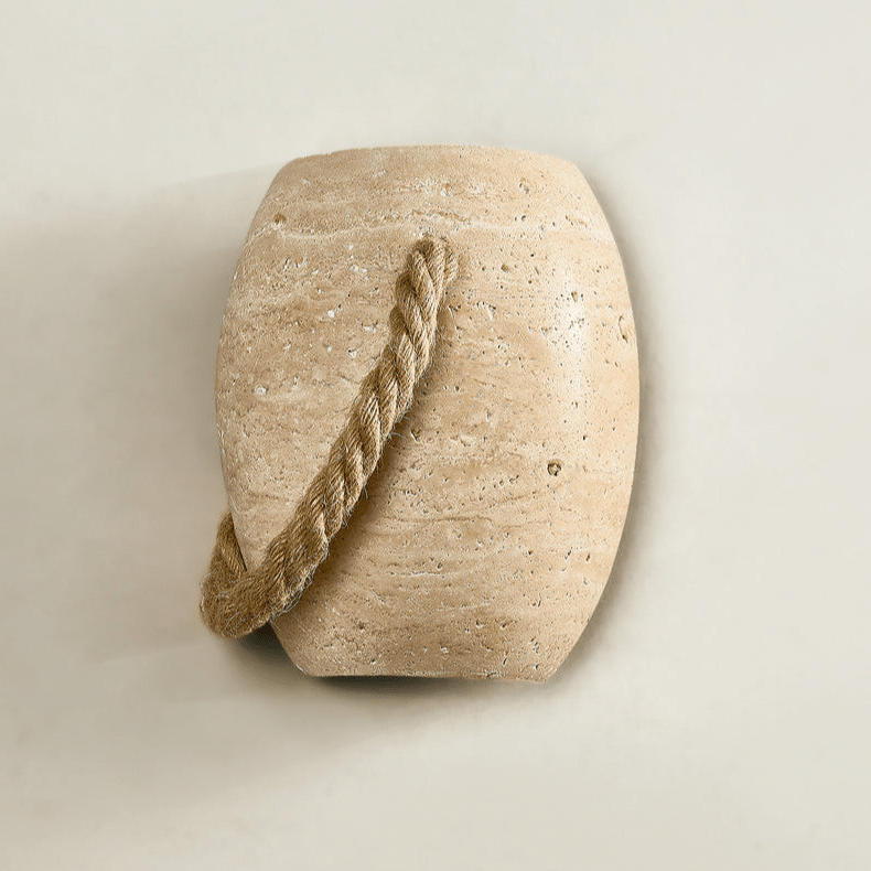 Wryn Rope Wall Light-Neutral Decor